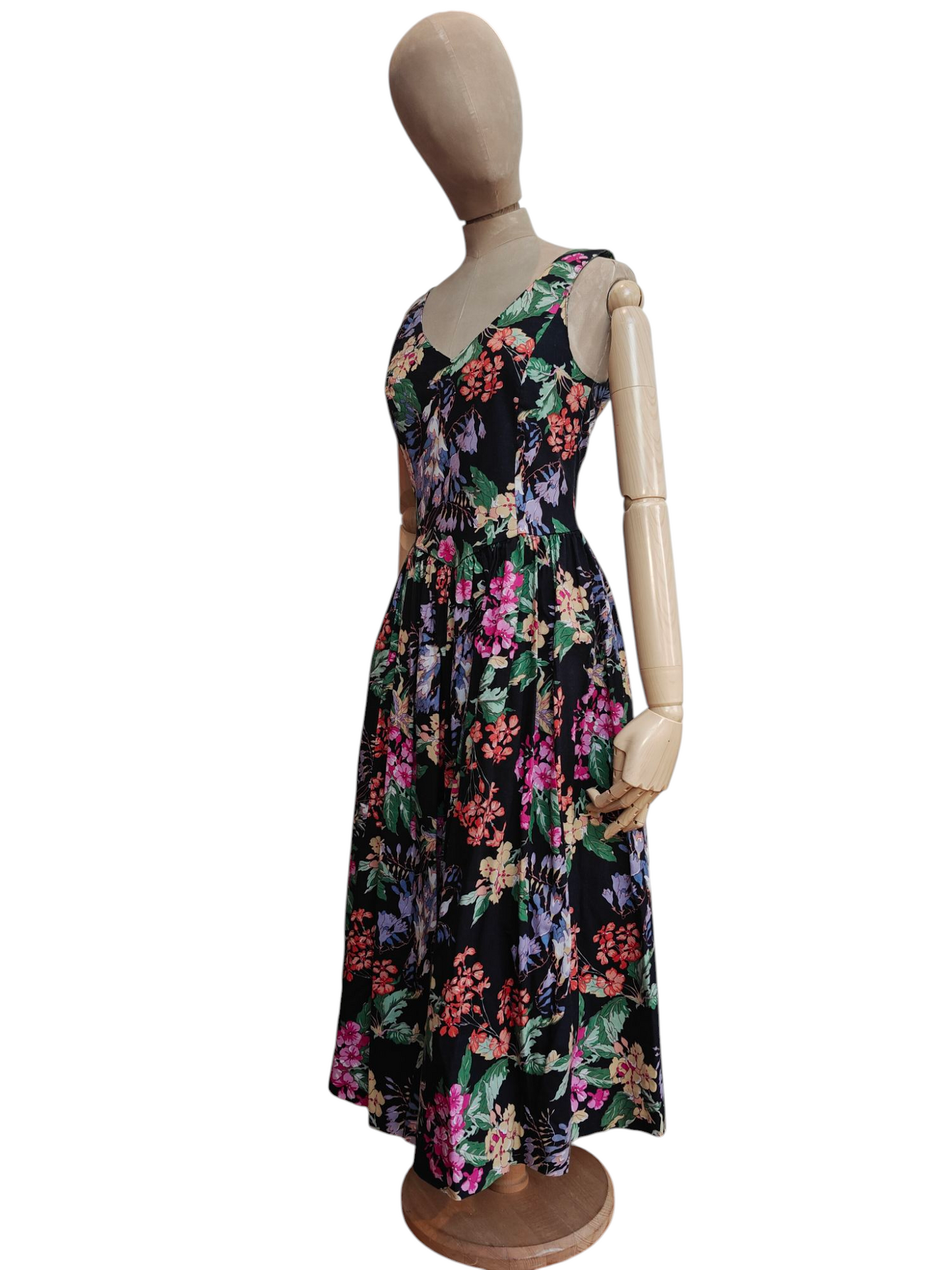 80s Laura Ashley summer dress and cropped jacket