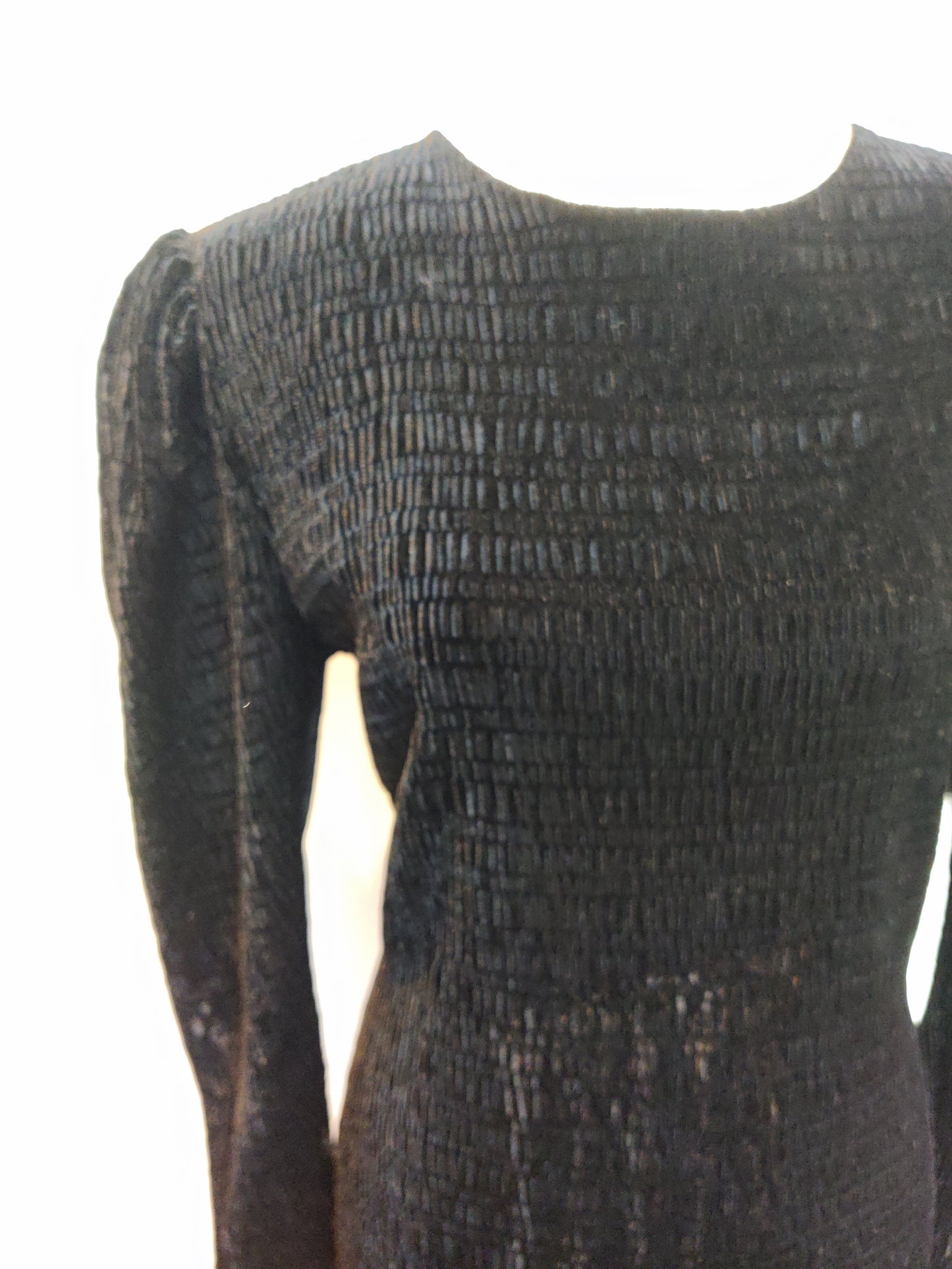 Black velvet plus size vintage party dress