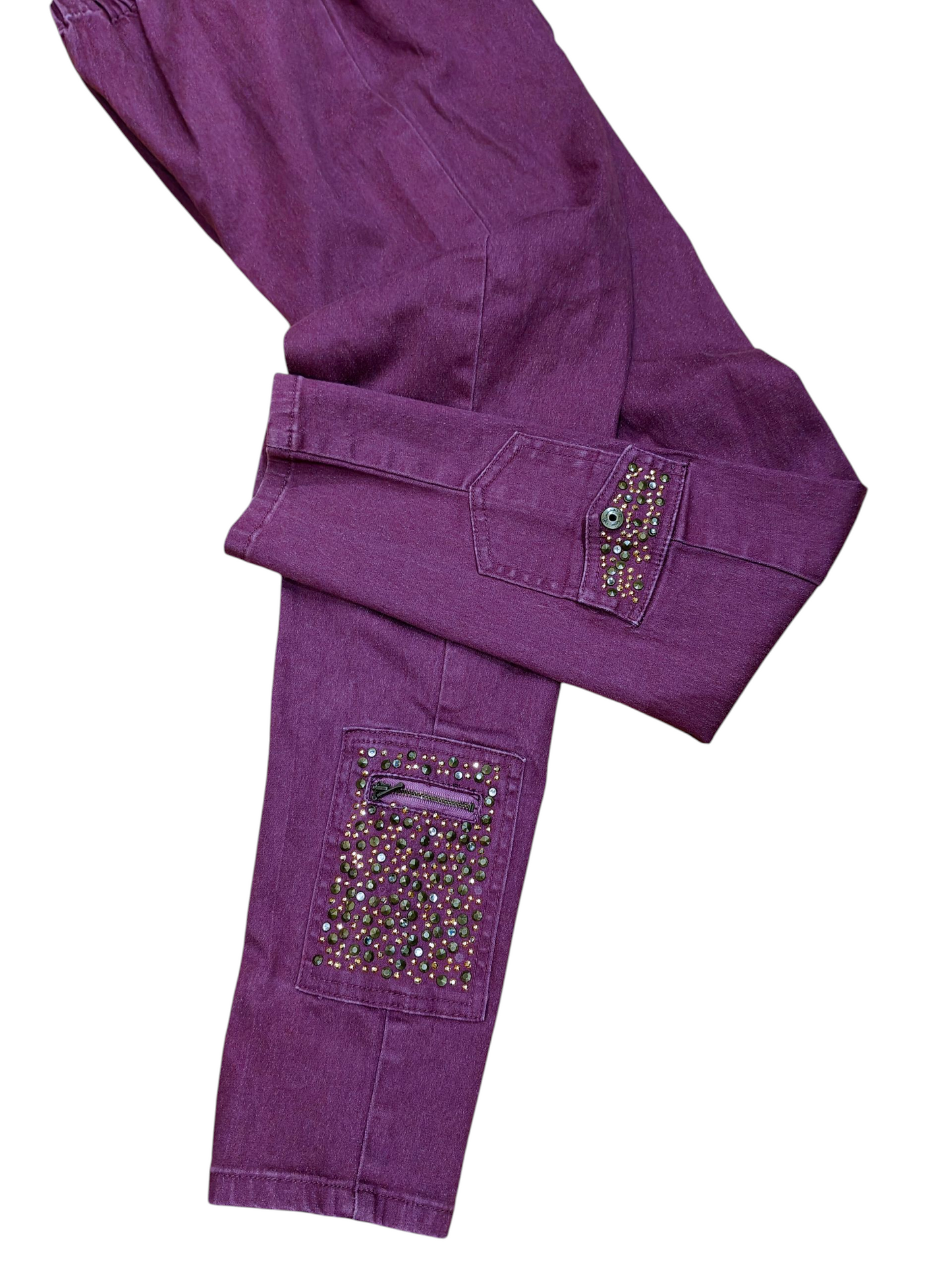 Embellished jeans 80s