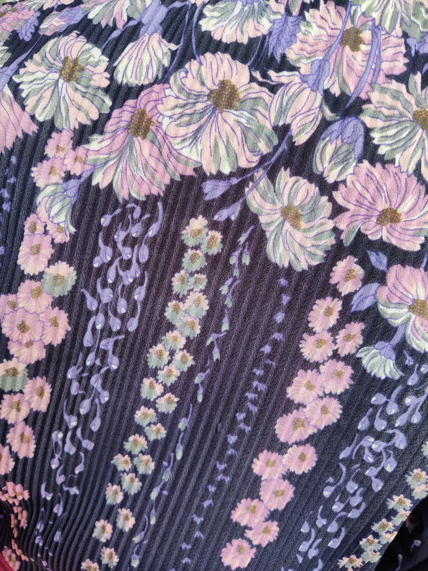 long sleeved floral dress