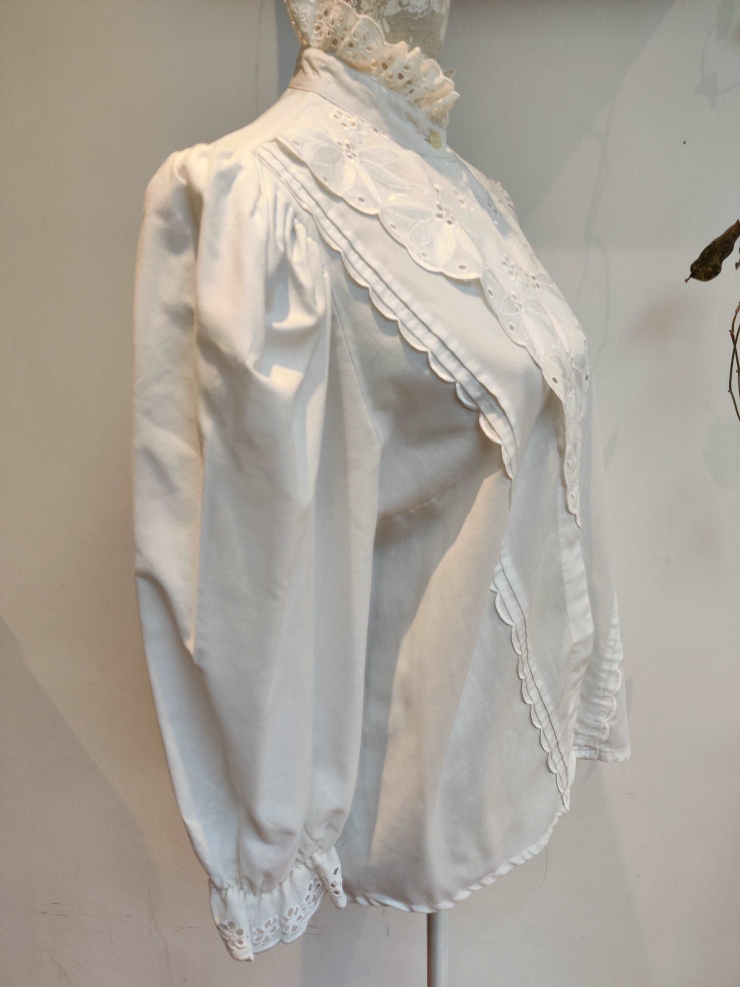 white prairie shirt.