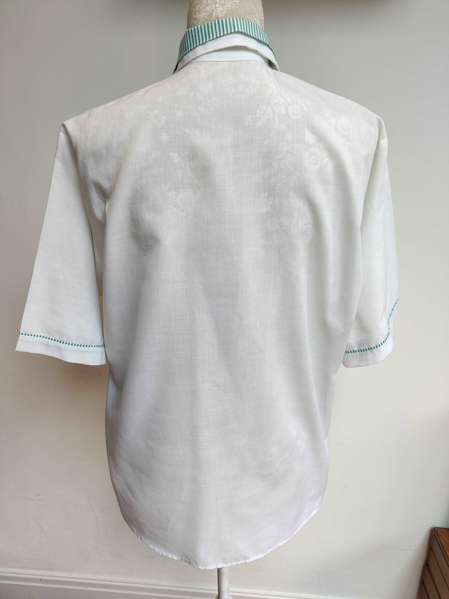 Plus size cross stitch shirt