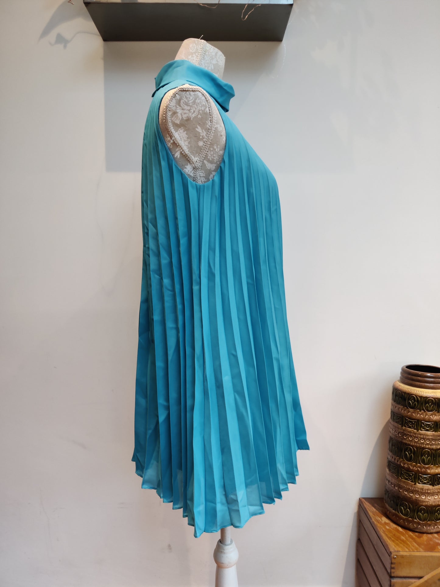 Baby blue mod dress