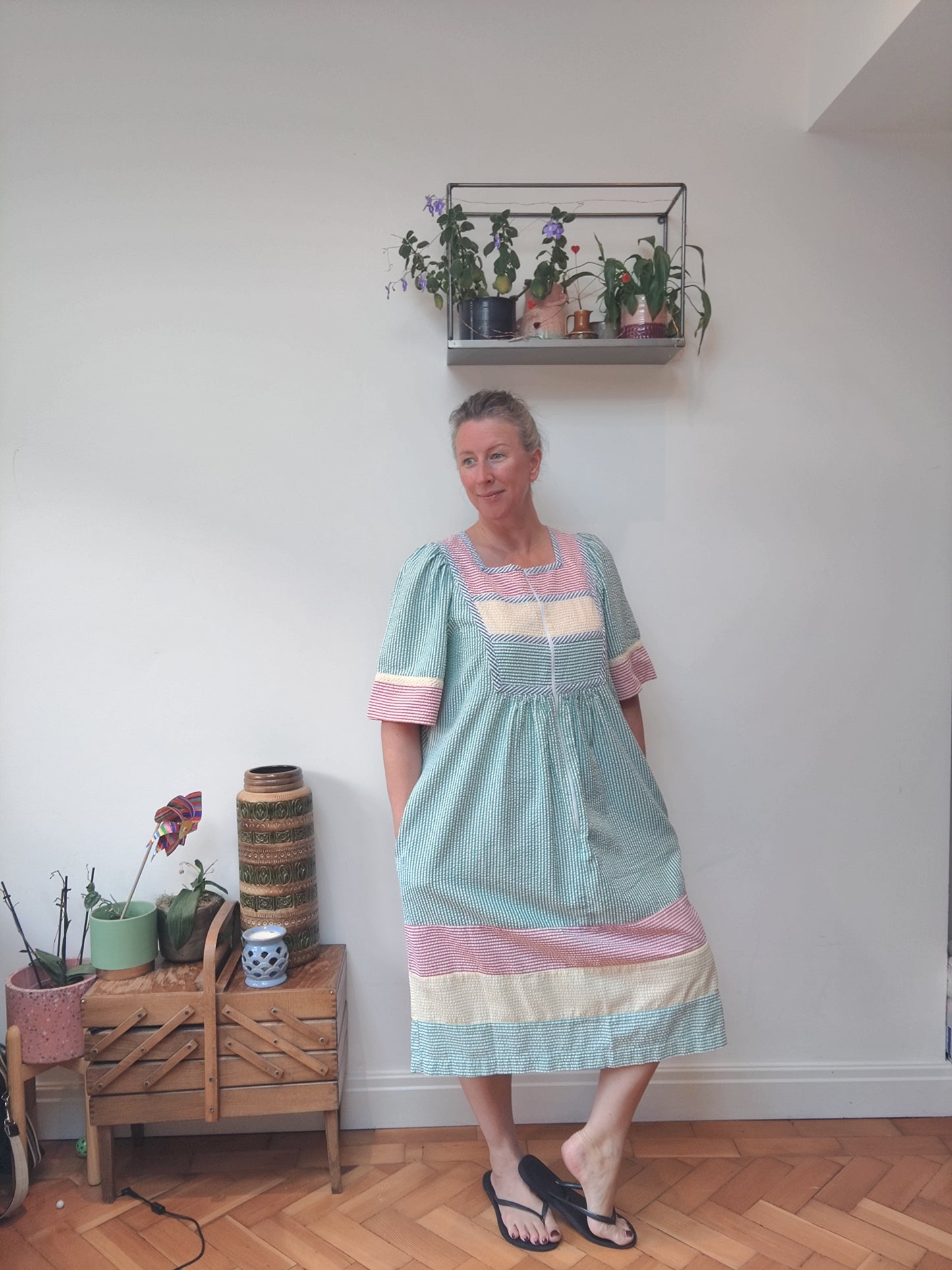 Rainbow Saybury vintage stripes