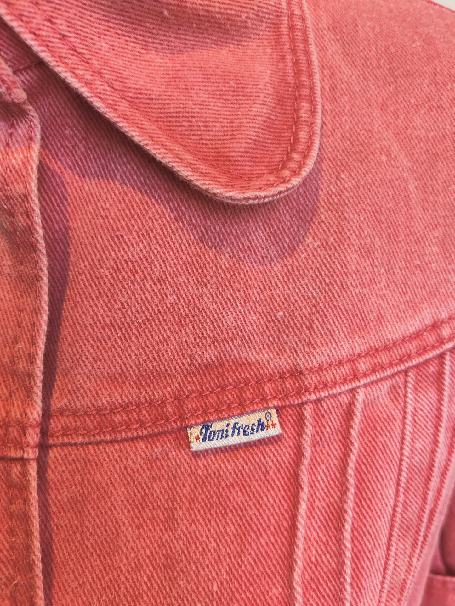 70s denim jacket shirt by Toni Fresh.