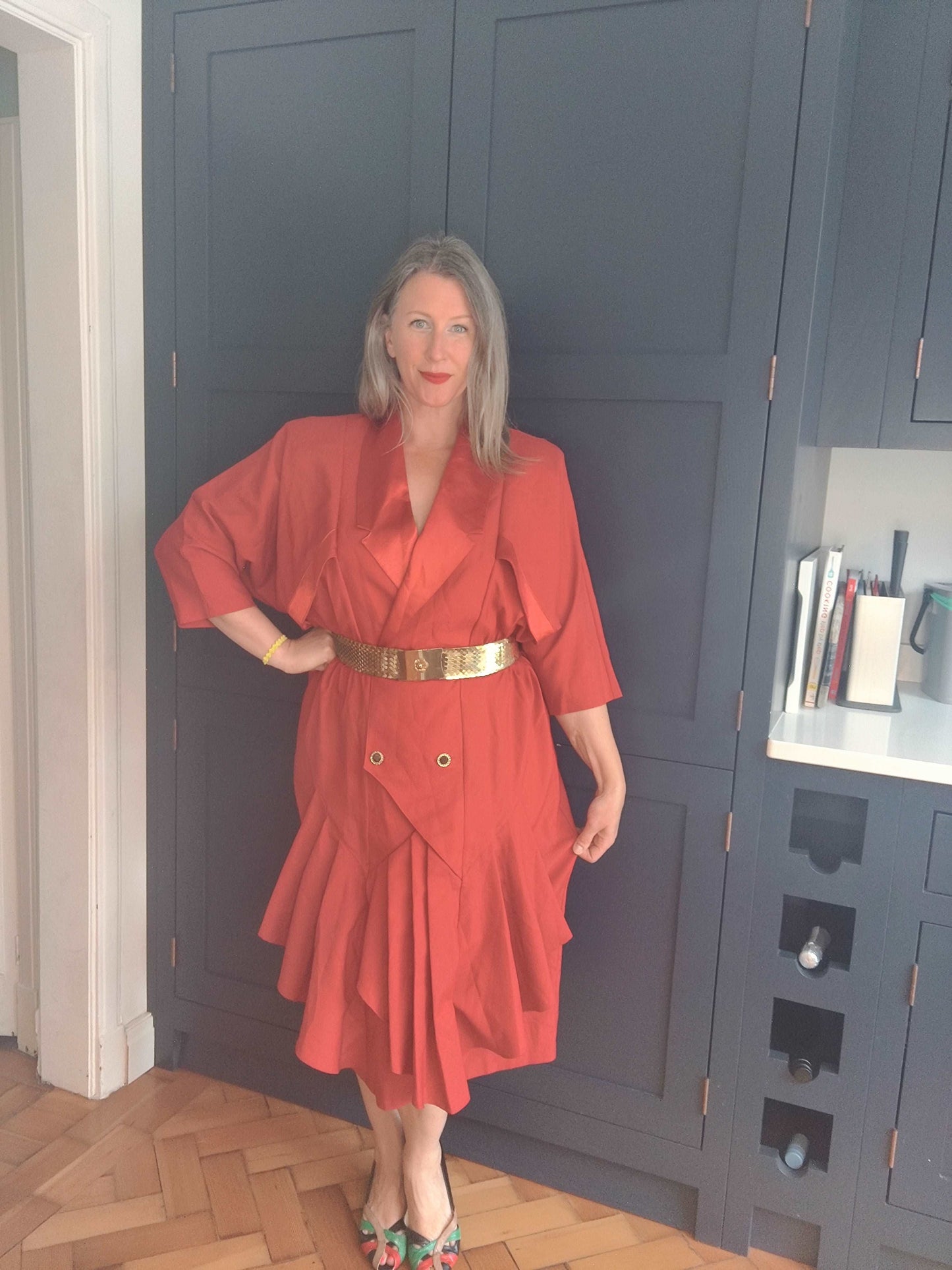 The best red dress from the 80s.