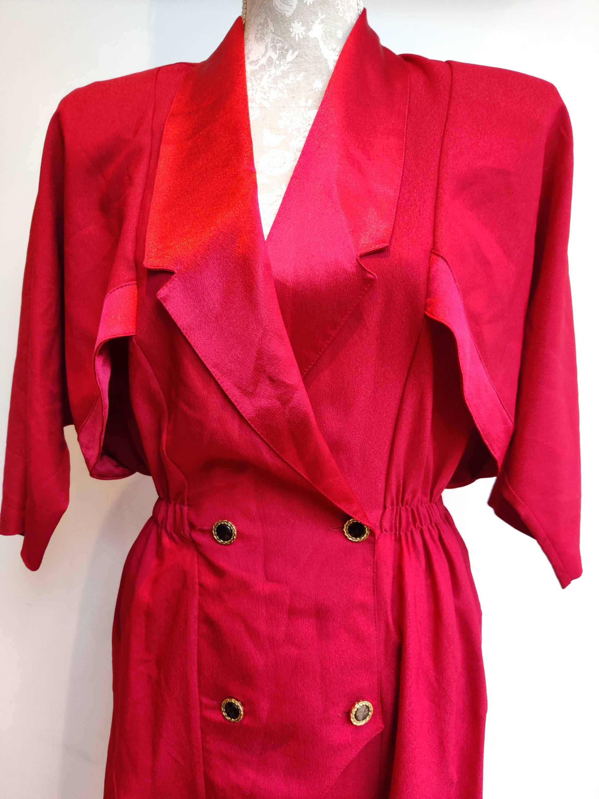 Red tuxedo dress size 12-16