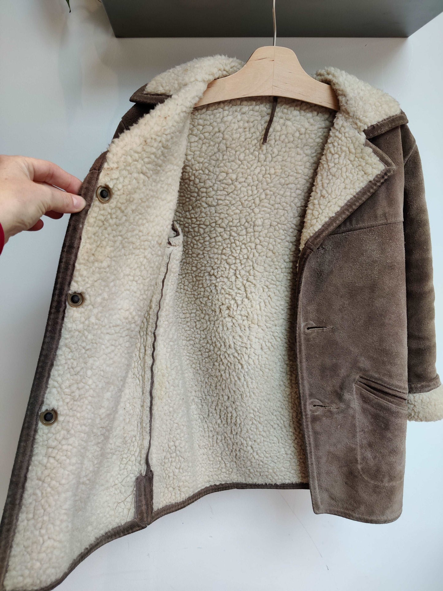 Vintage kids warm coat