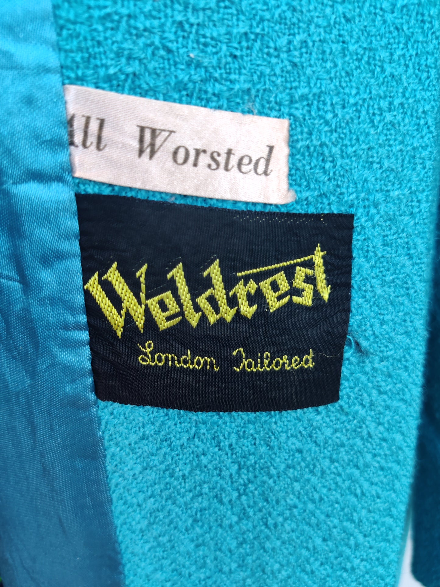 Blue vintage coat 14-16