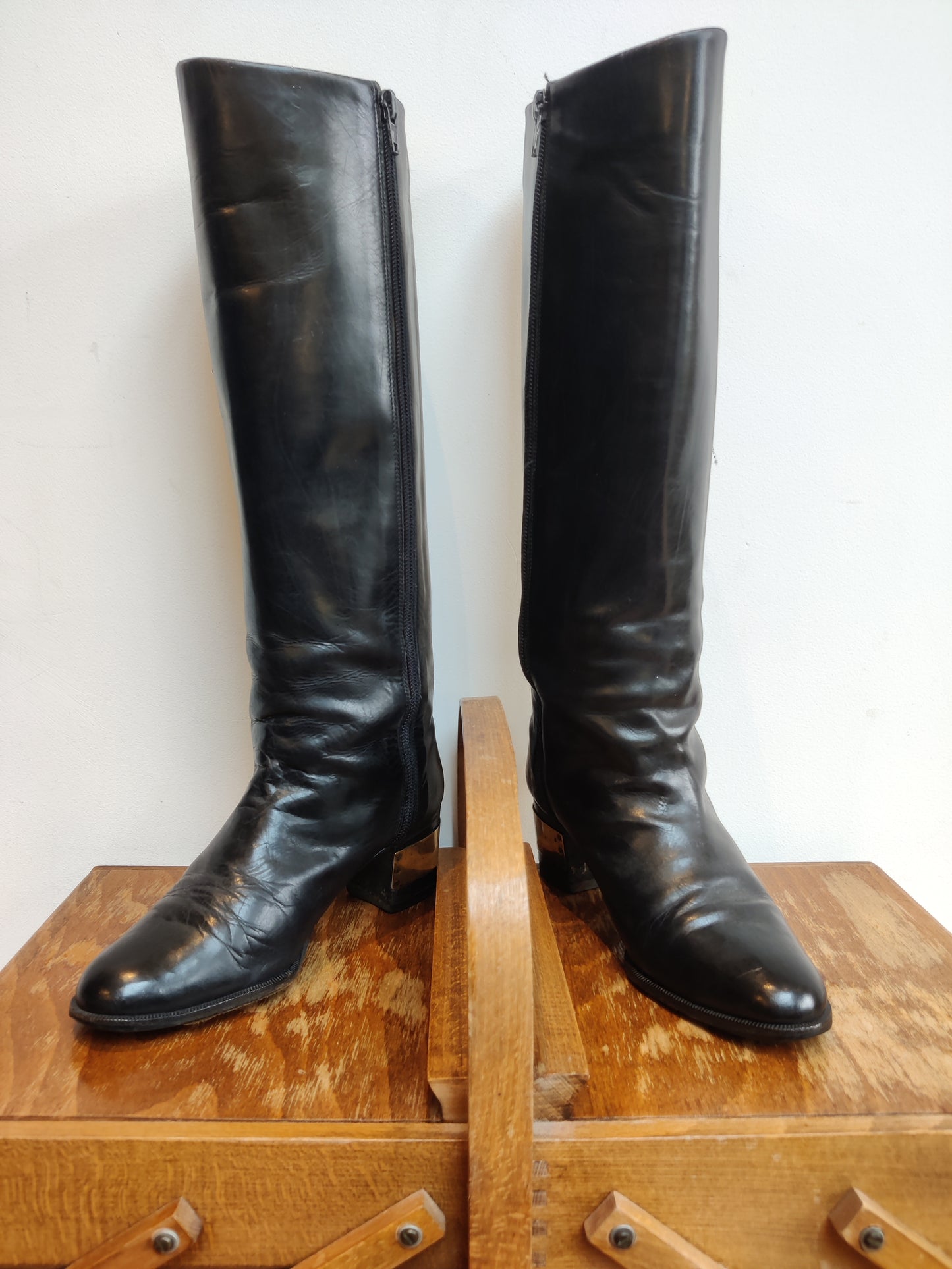 Designer boots vintage