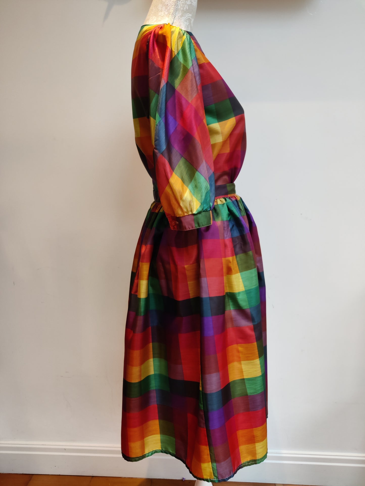 Rainbow check vintage co-ord of dreams!