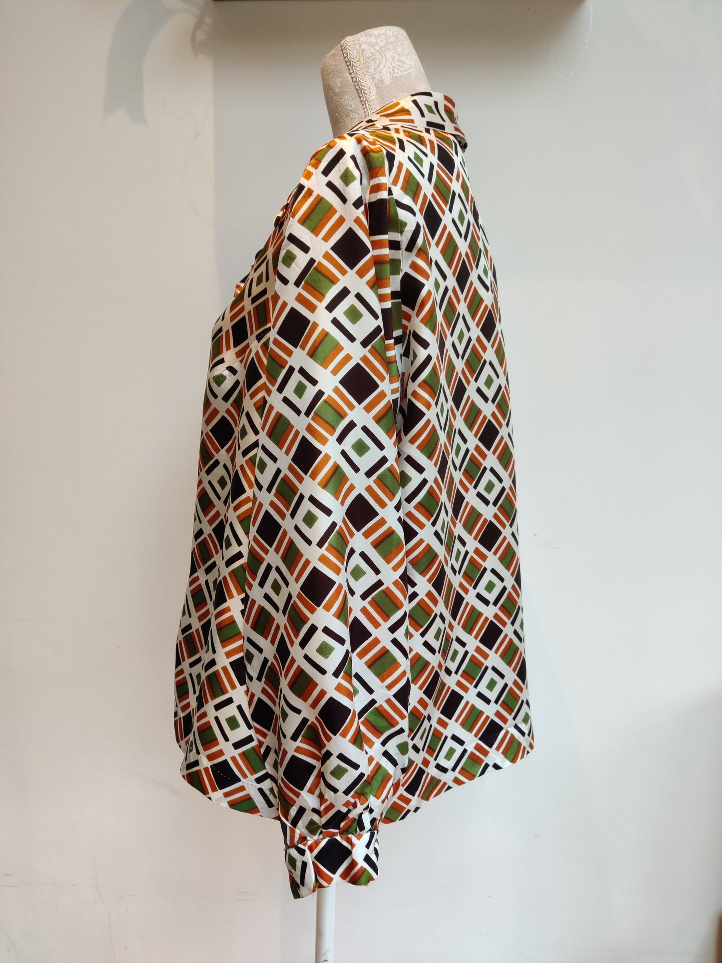 70s print shirt