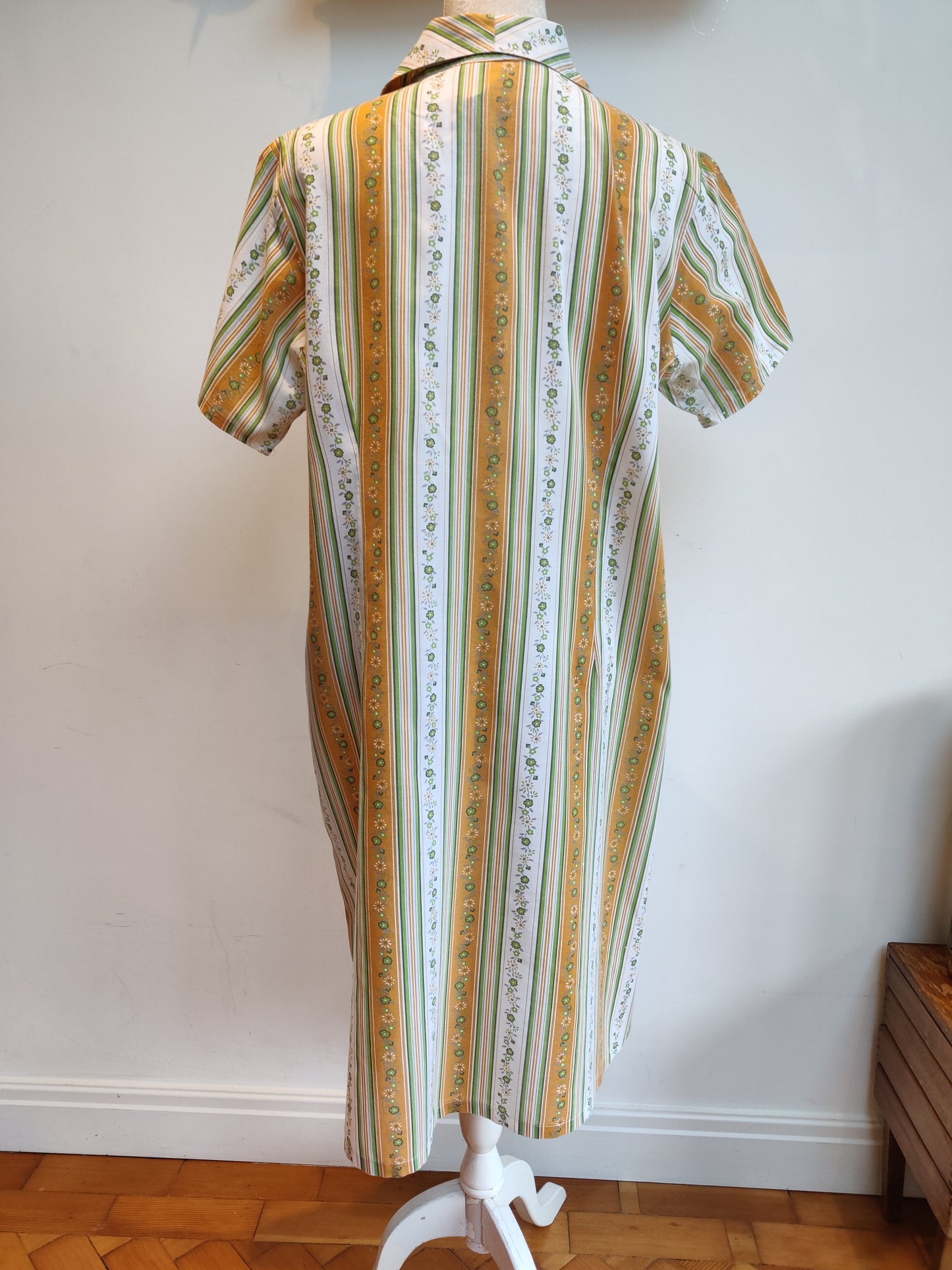 70s striped dress