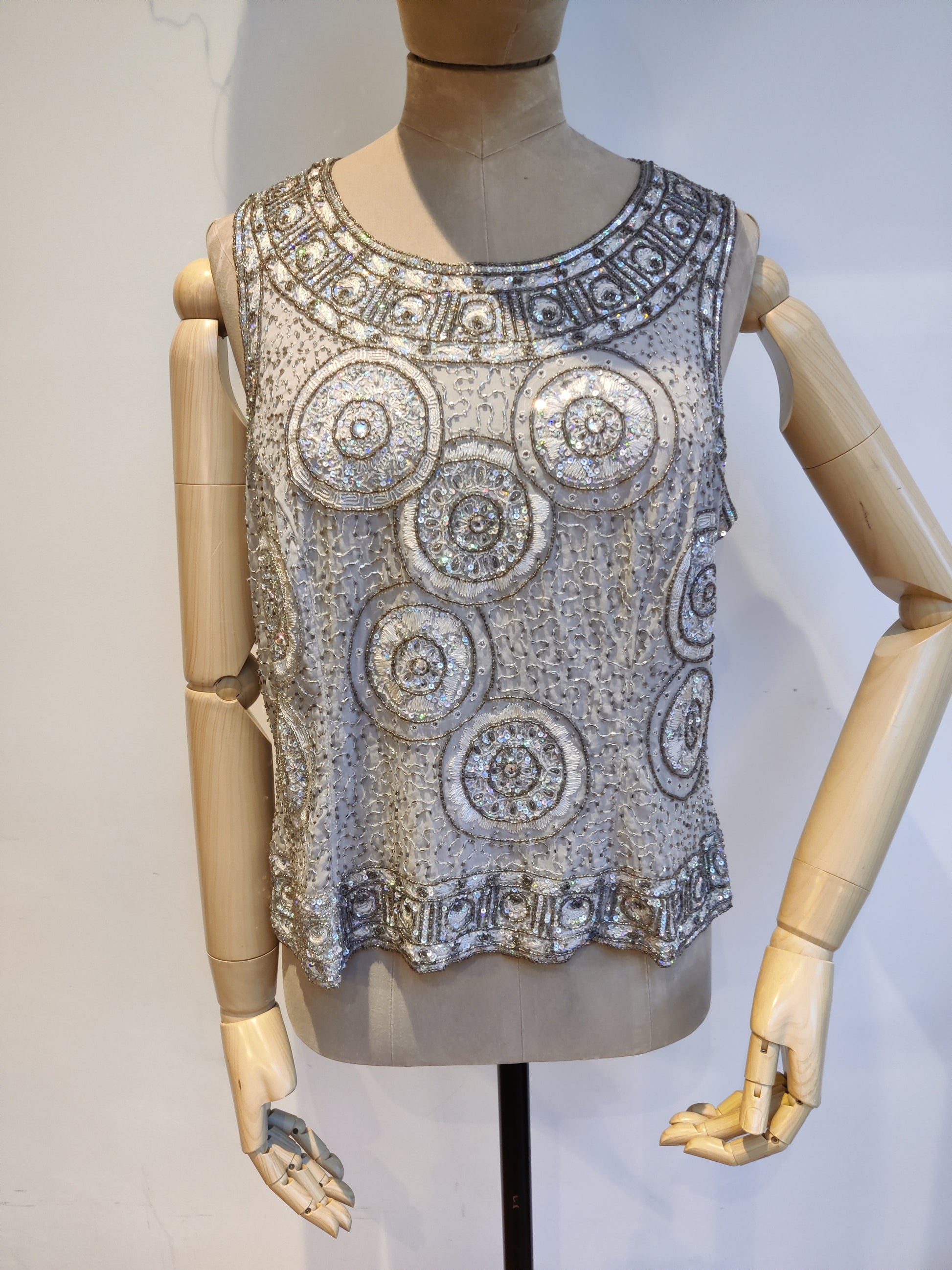 Stunning vintage sequin top