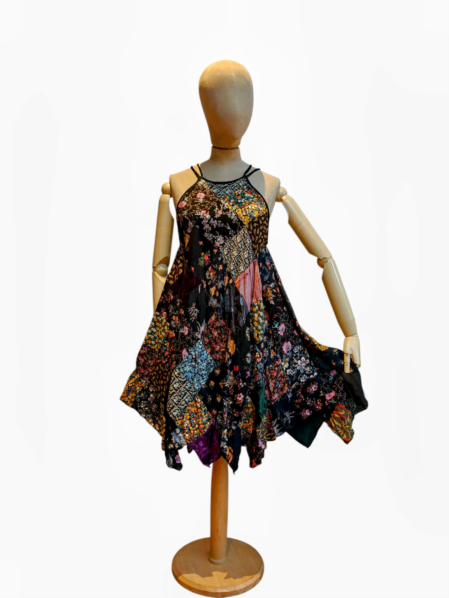 Stunning vintage patchwork dress