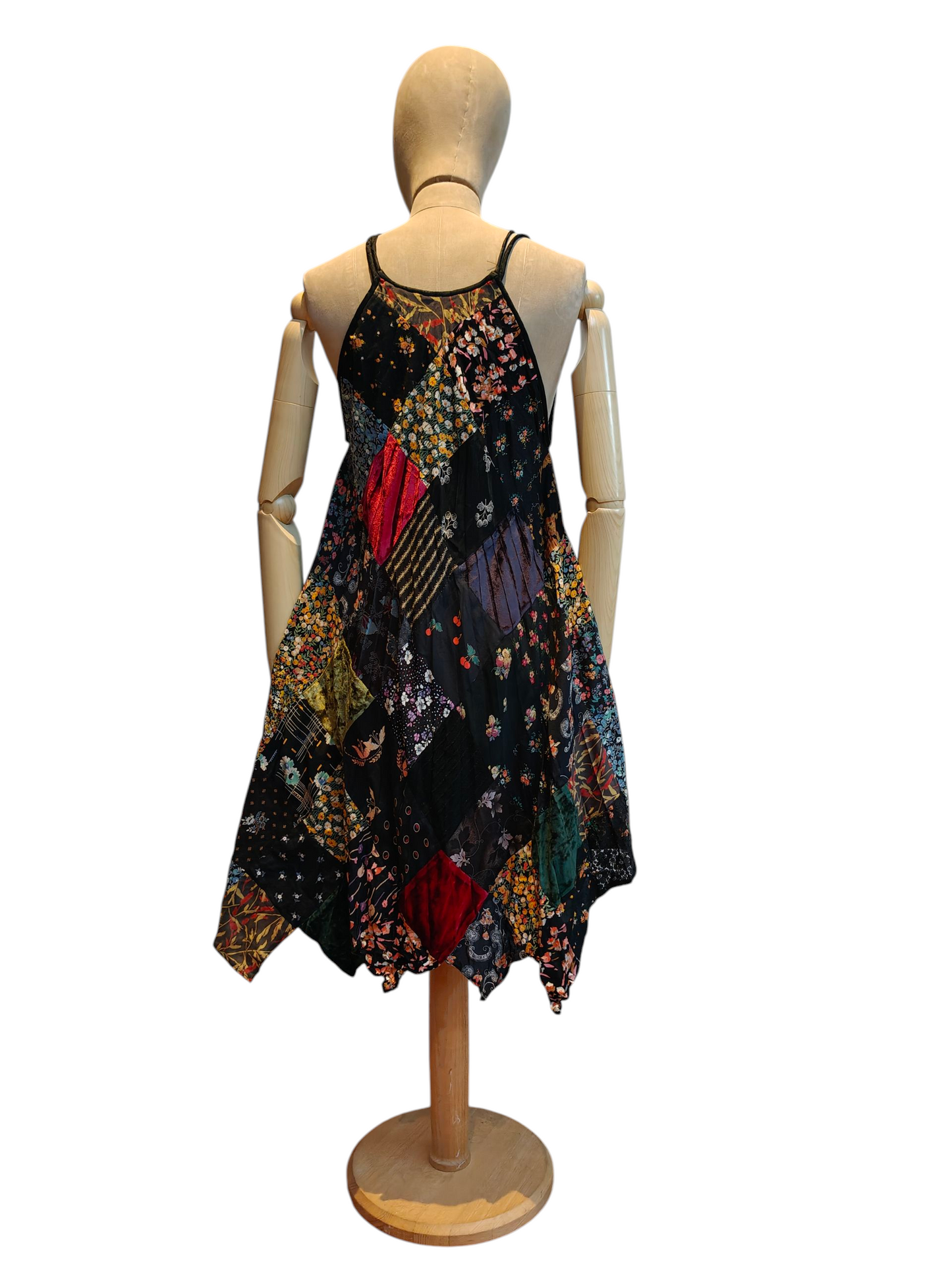 70's patchwork dress