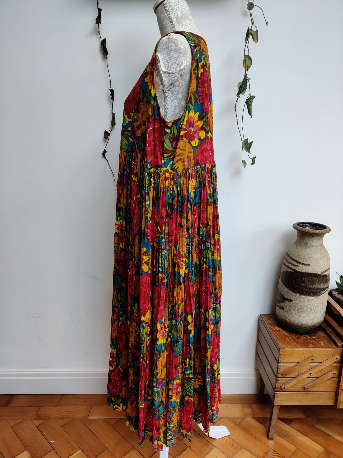 full floral dress for sale size 18