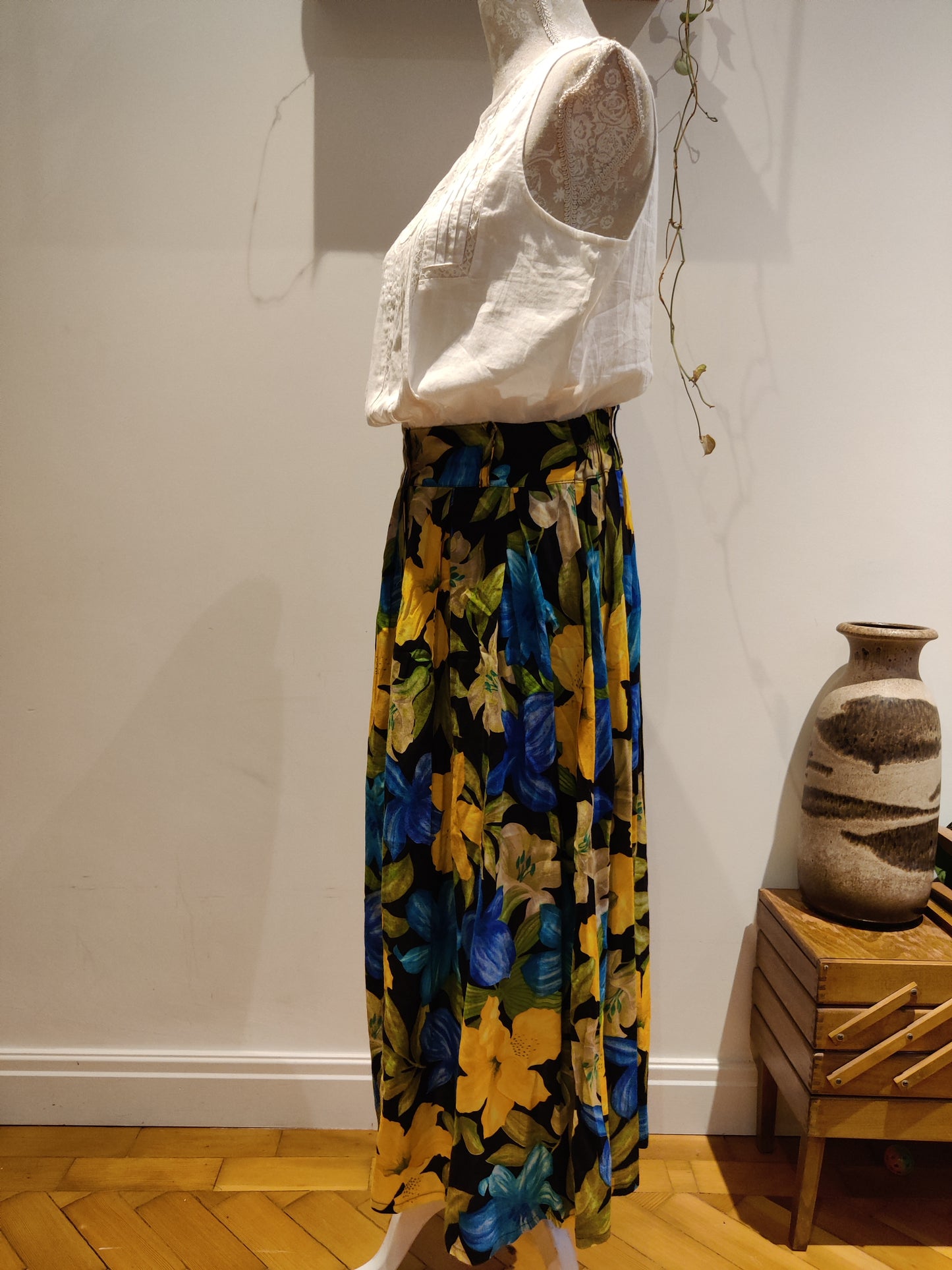 Flower power skirt.