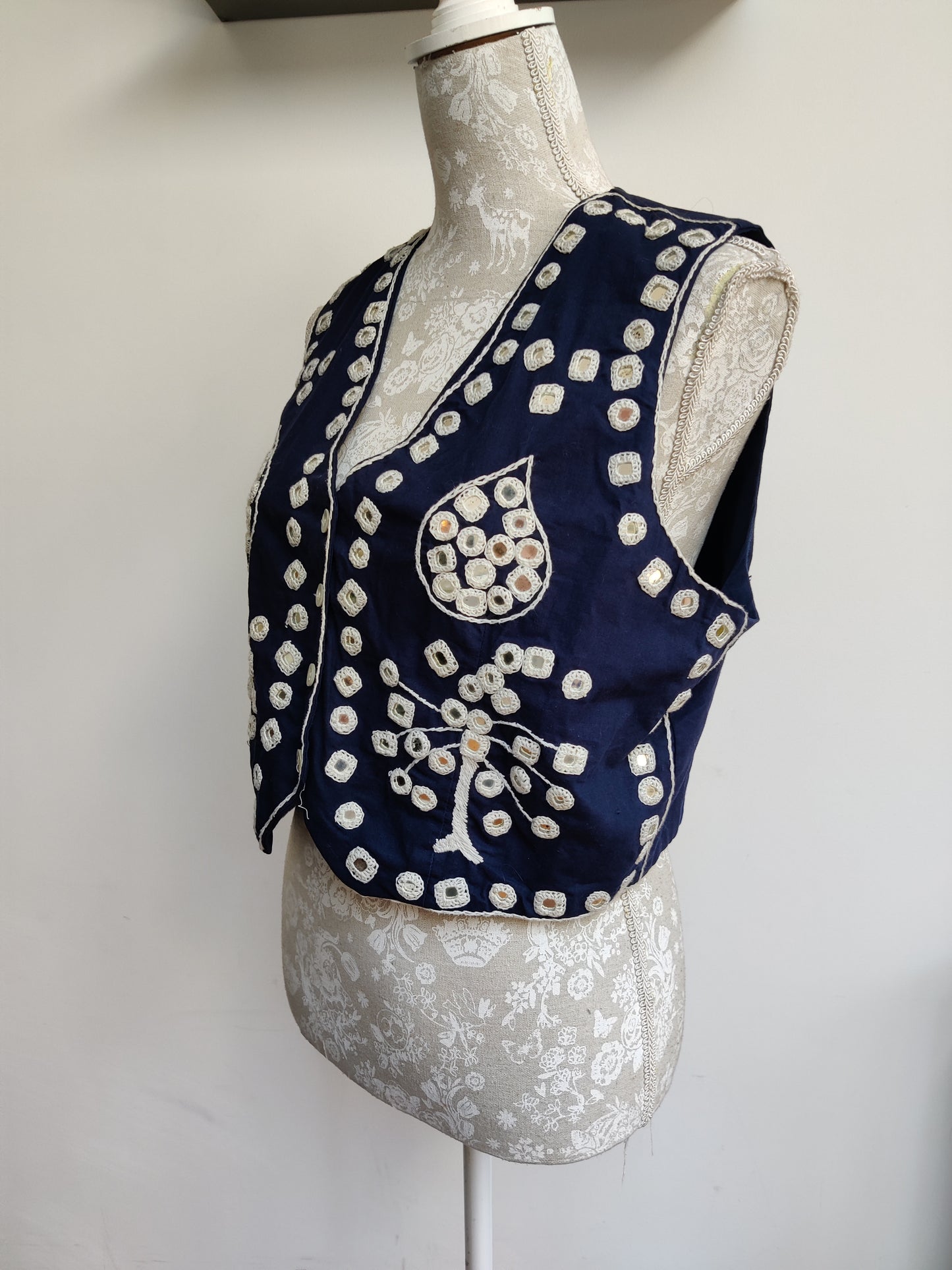 Pearly queen waistcoat
