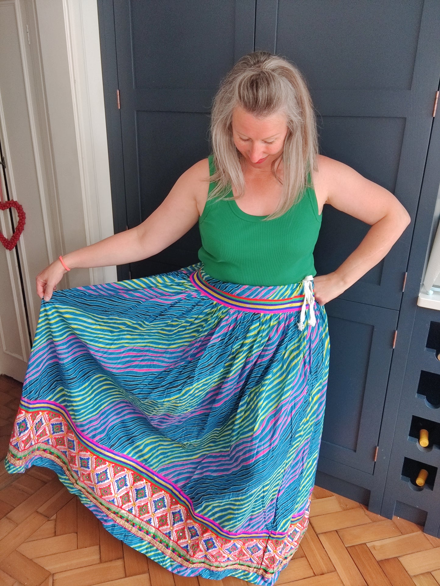 summer boho maxi skirt 16