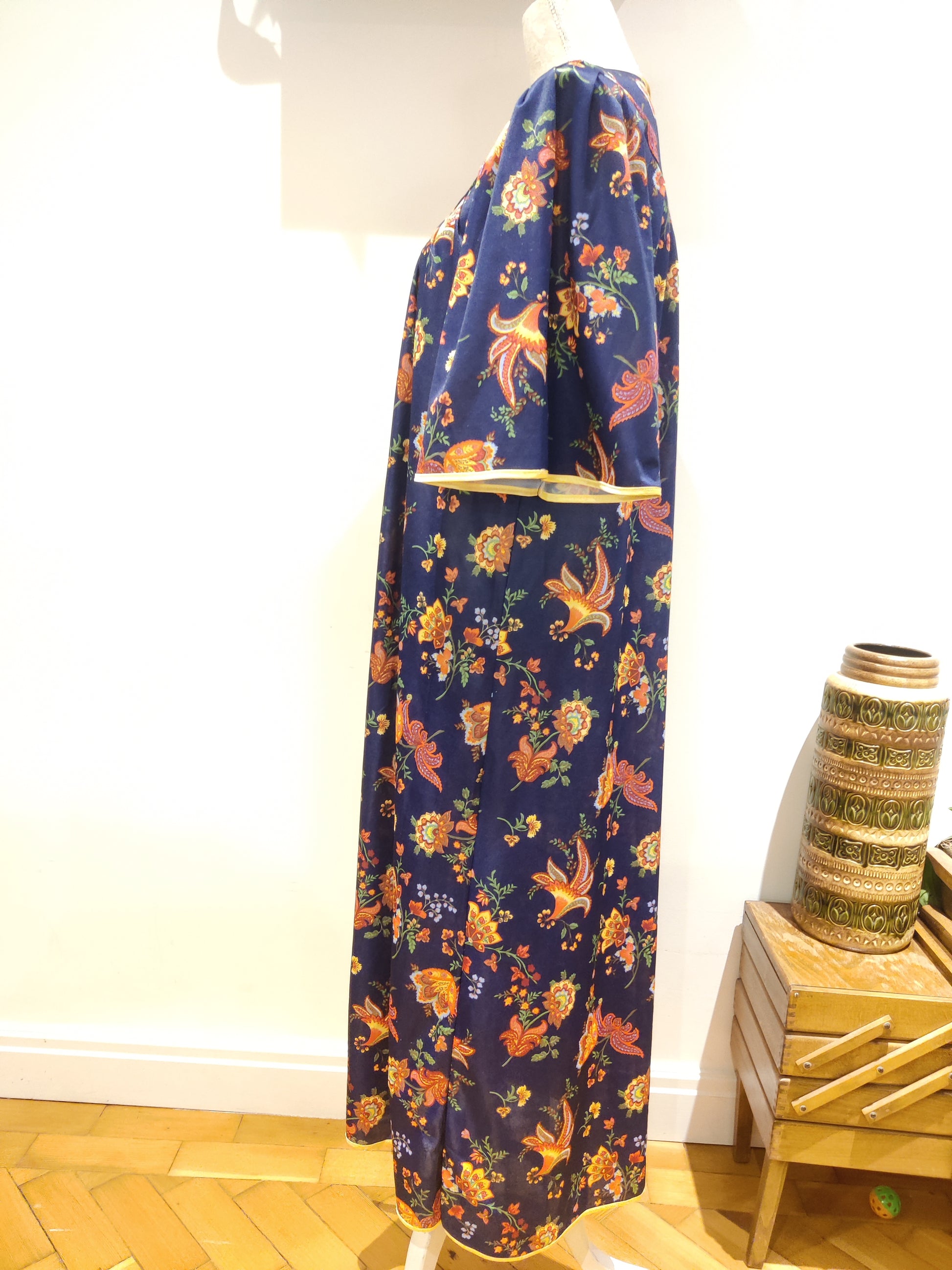 floral plus size maxi