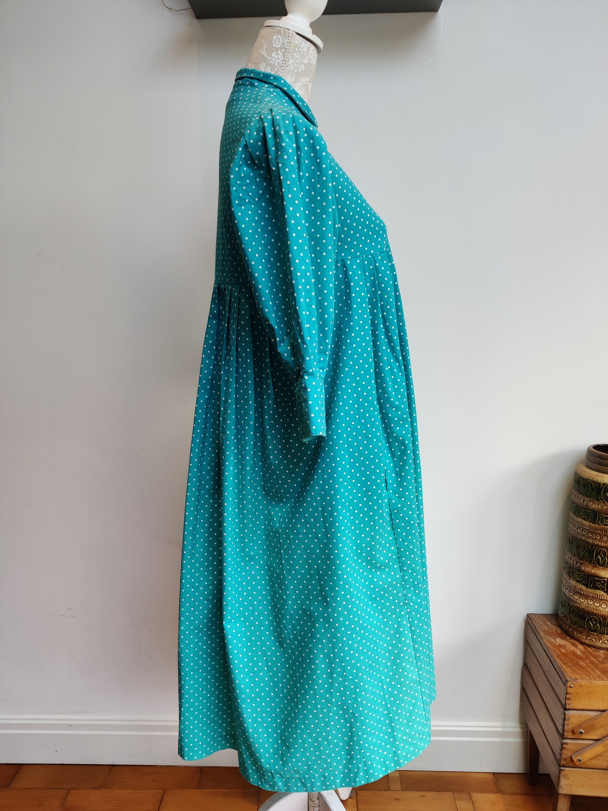 Vintage polka dot Laura Ashley