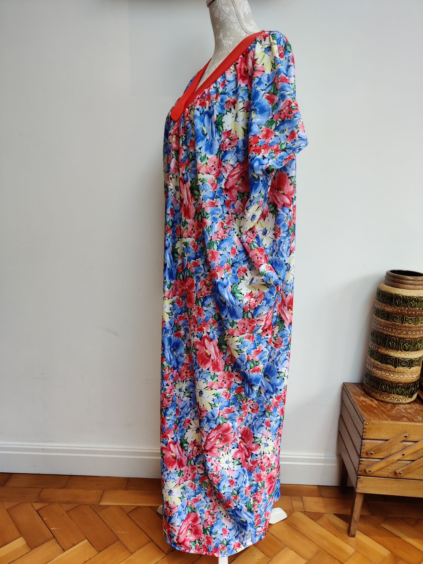 Plus size vintage maxi