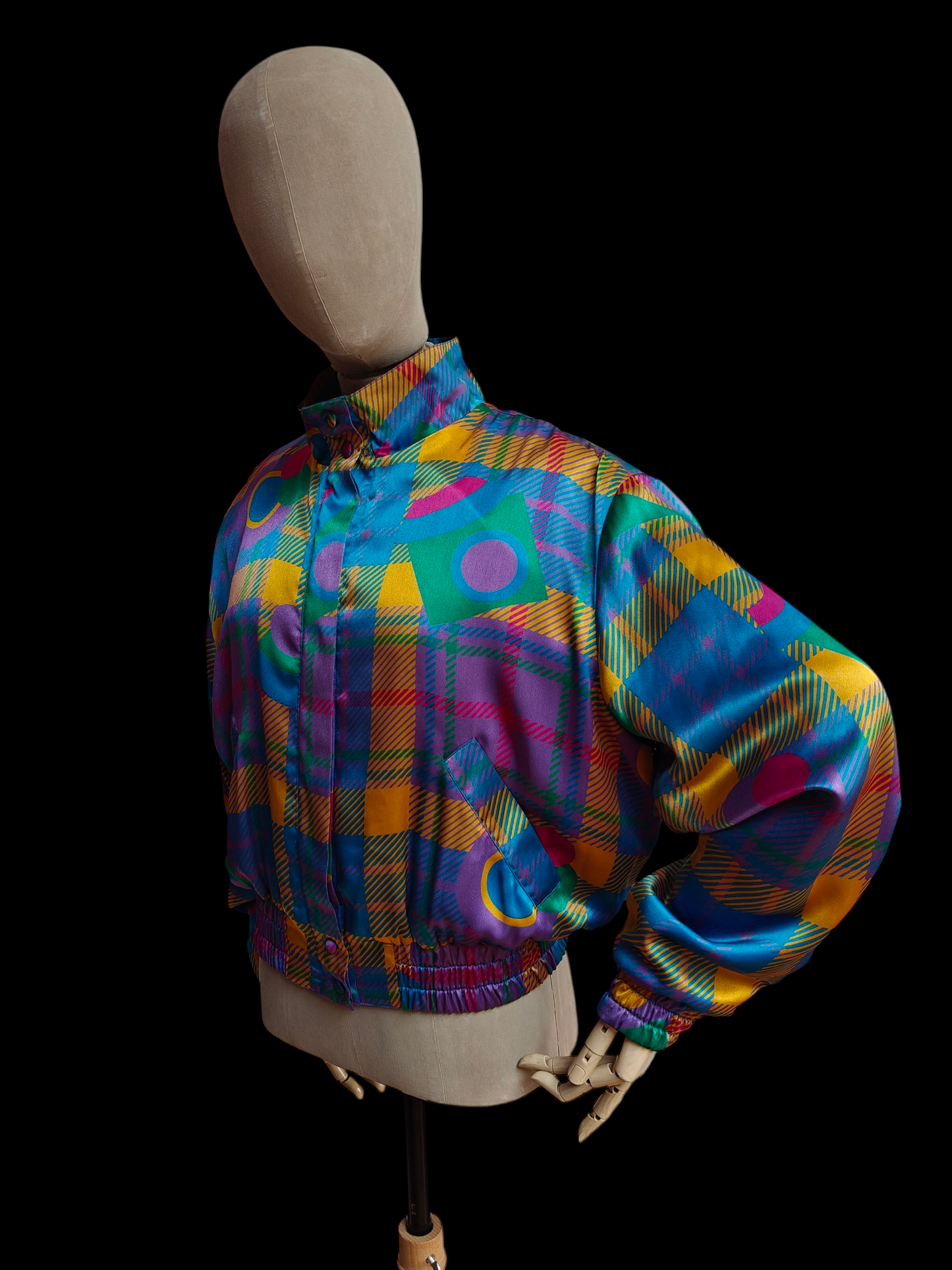 Jacques vert 80's statement jacket