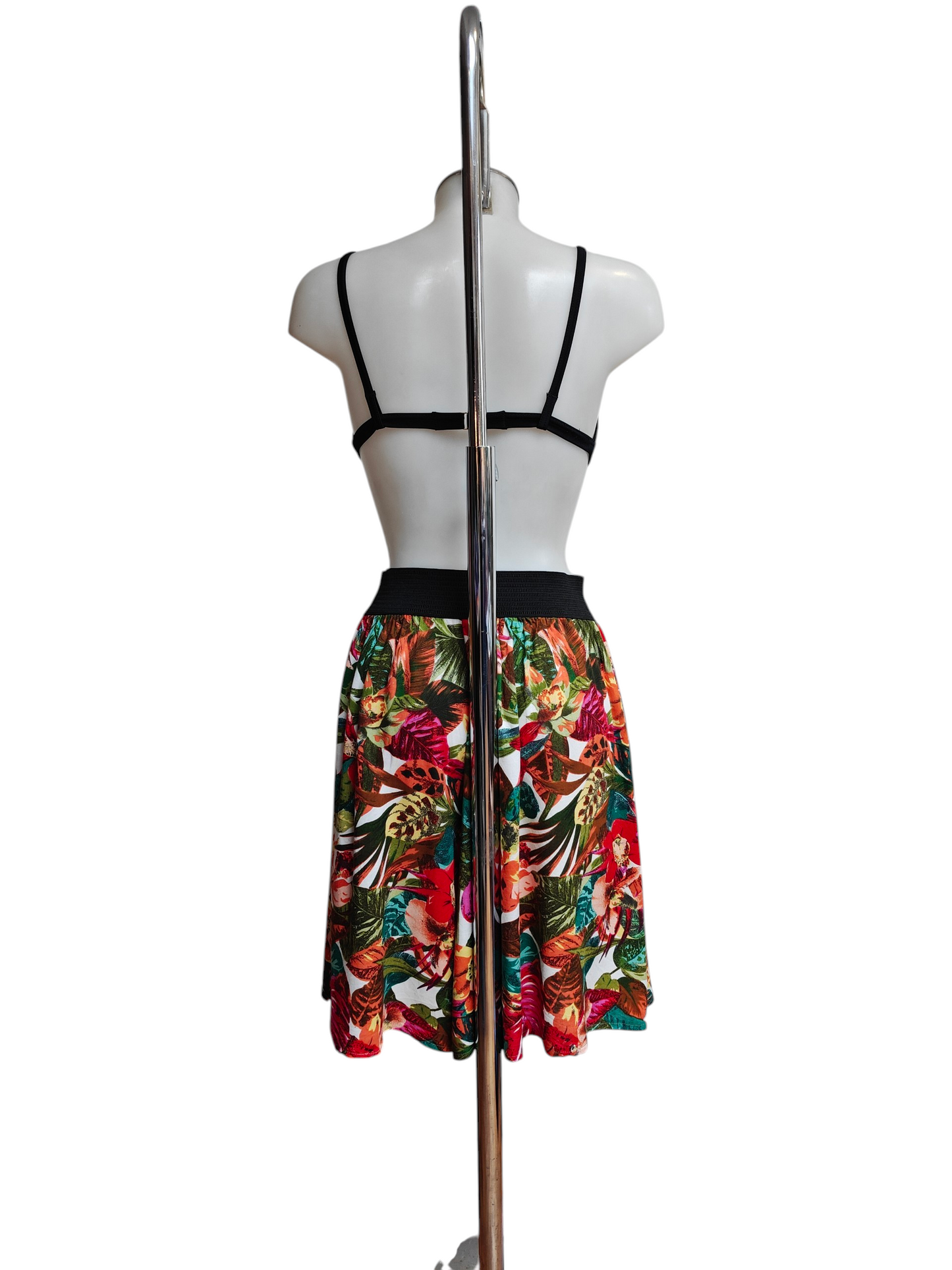 Long vintage culotte style summer shorts