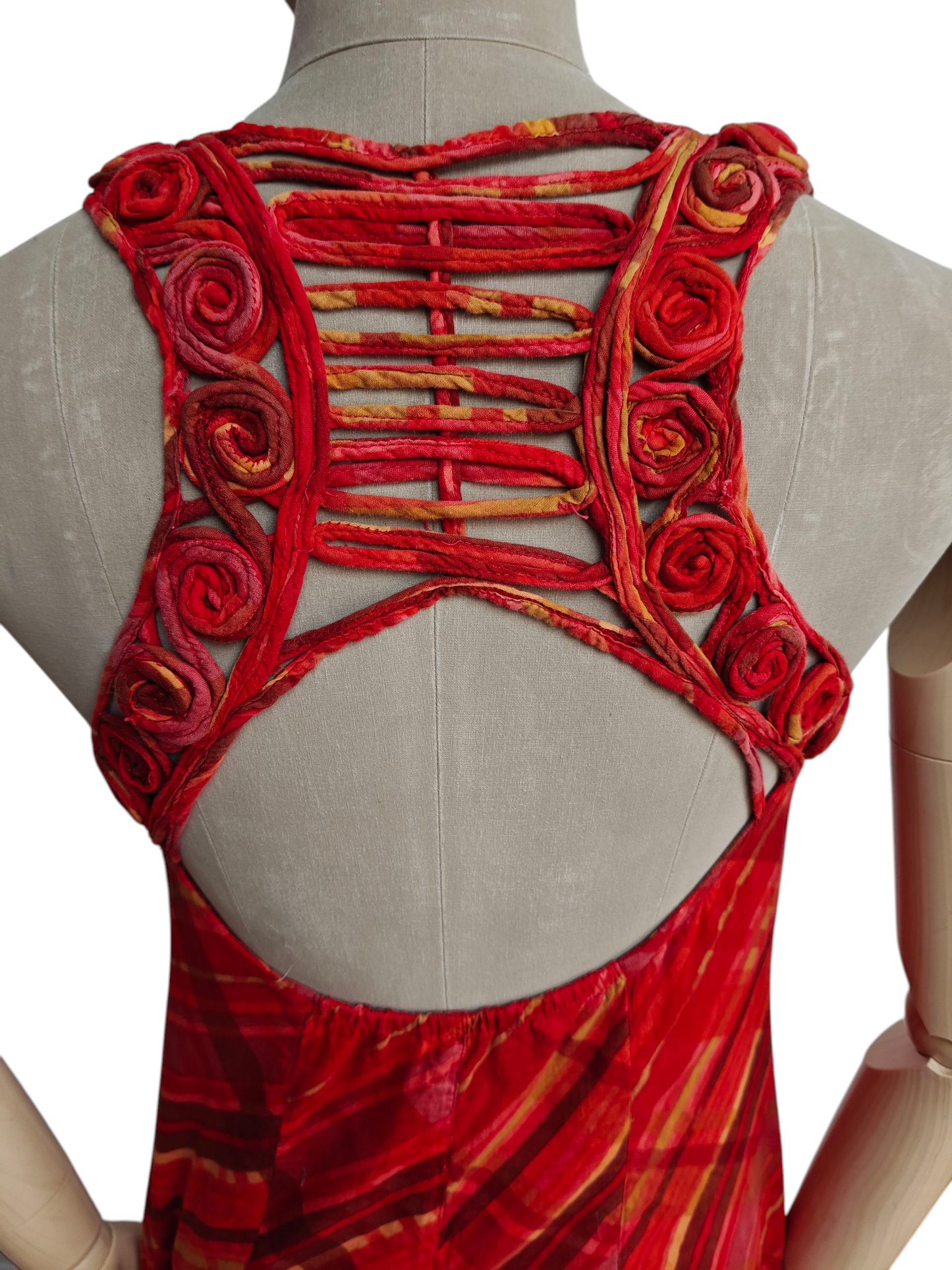 Stunning open back Phool dress