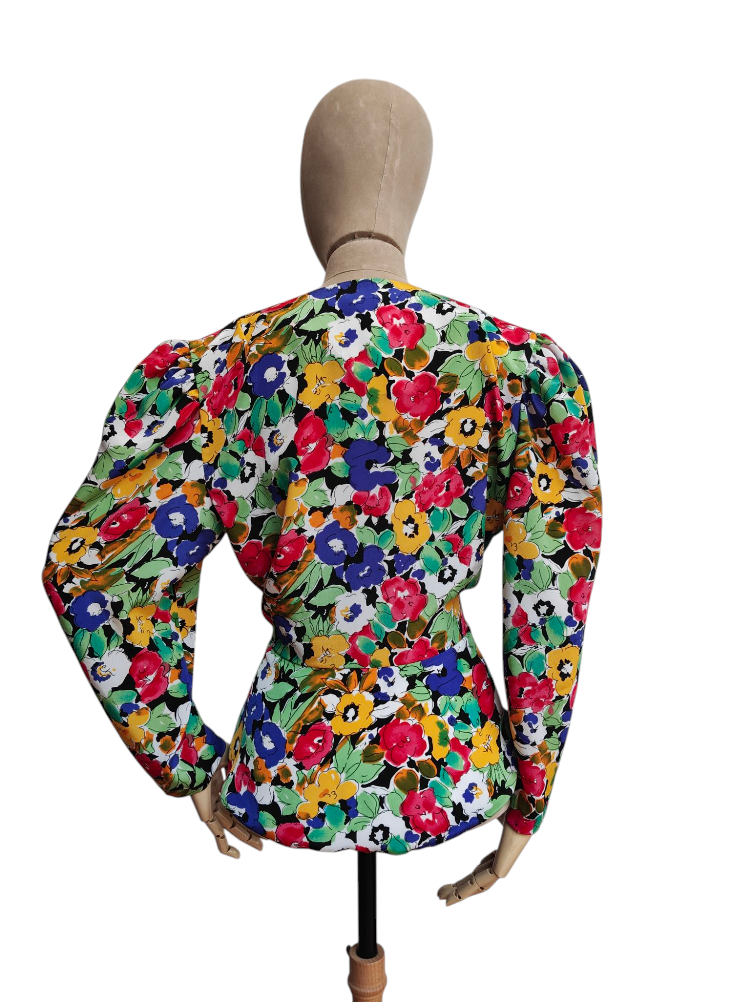 Vintage peplum top