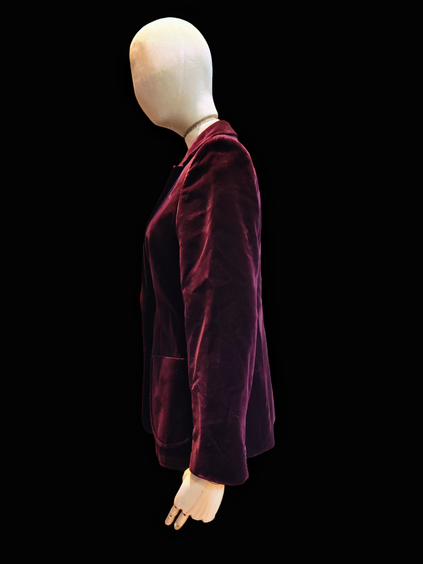Vintage velvet jacket