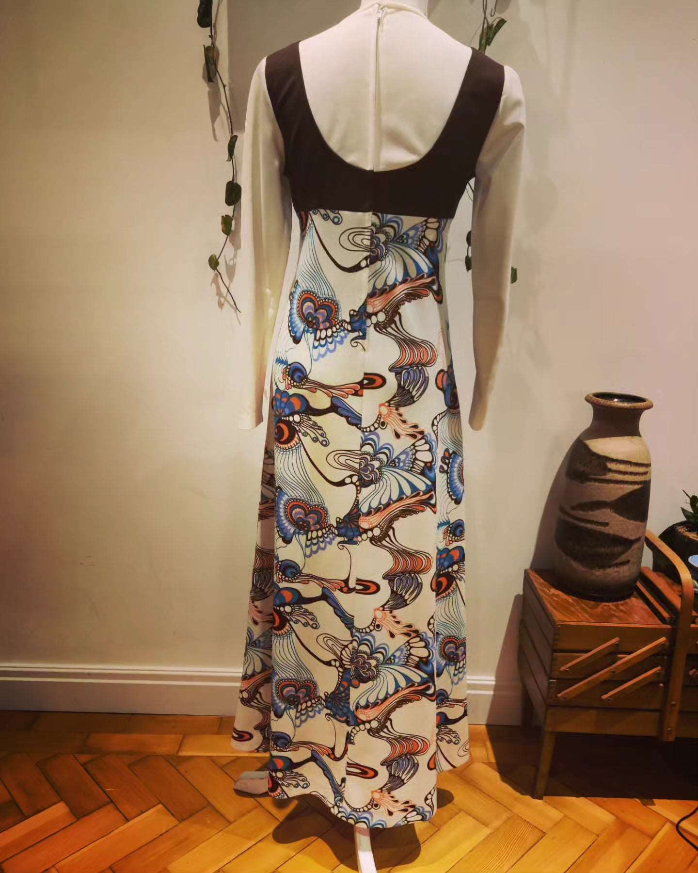 psychedelic 70s maxi