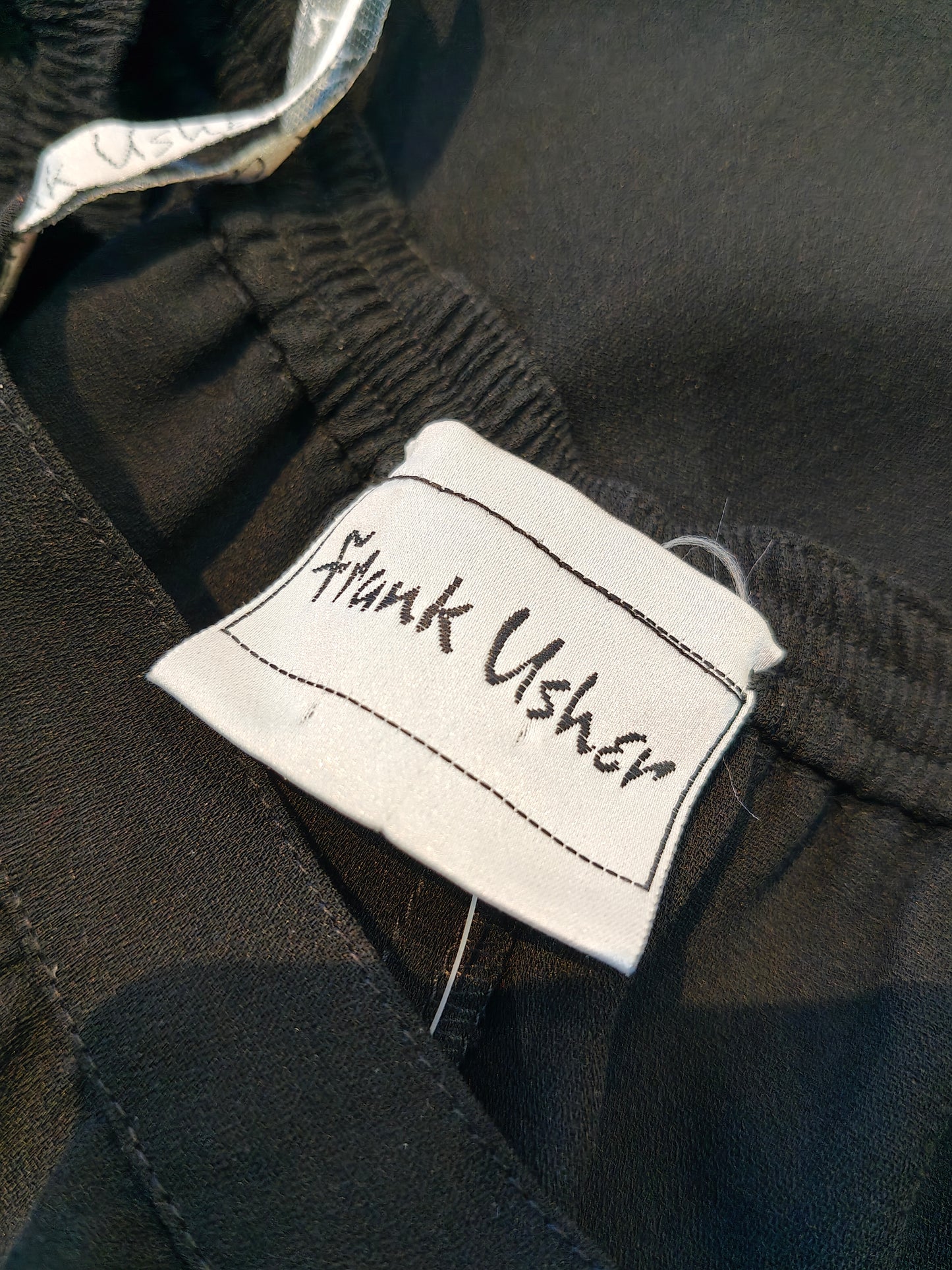 Black vintage Frank Usher culottes