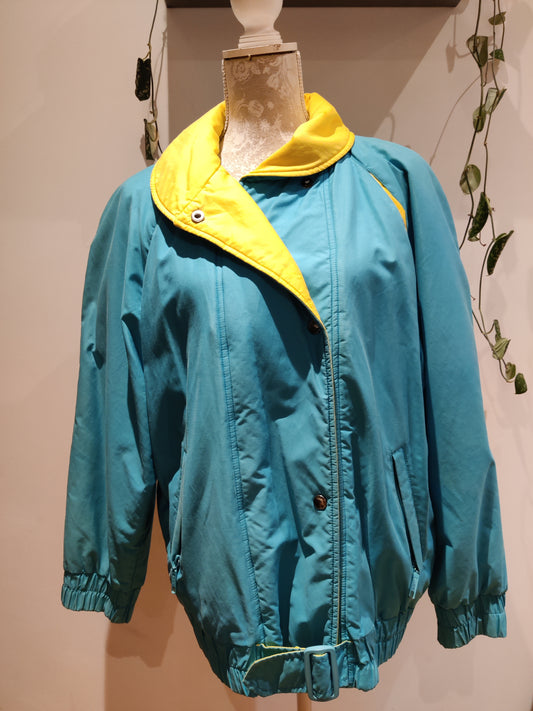 blue 80s jacket