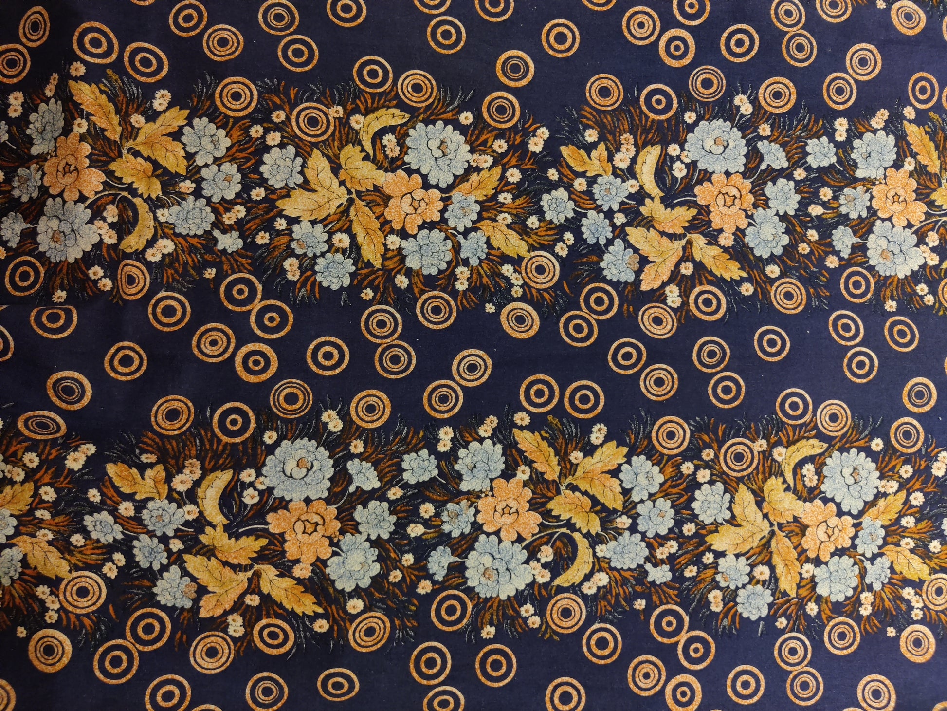 Beautiful 70s floral print dress