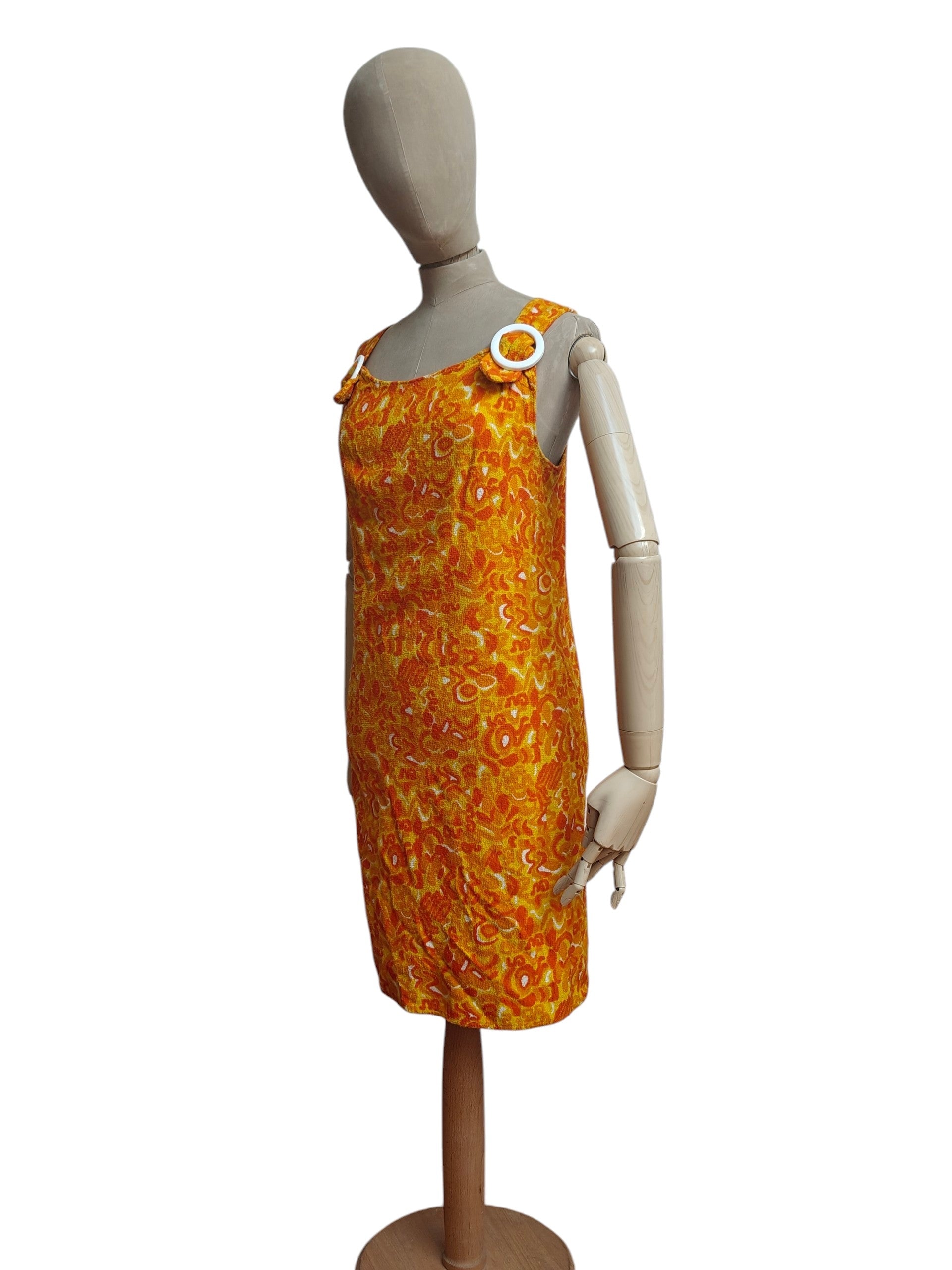 1960's towelling shift dress