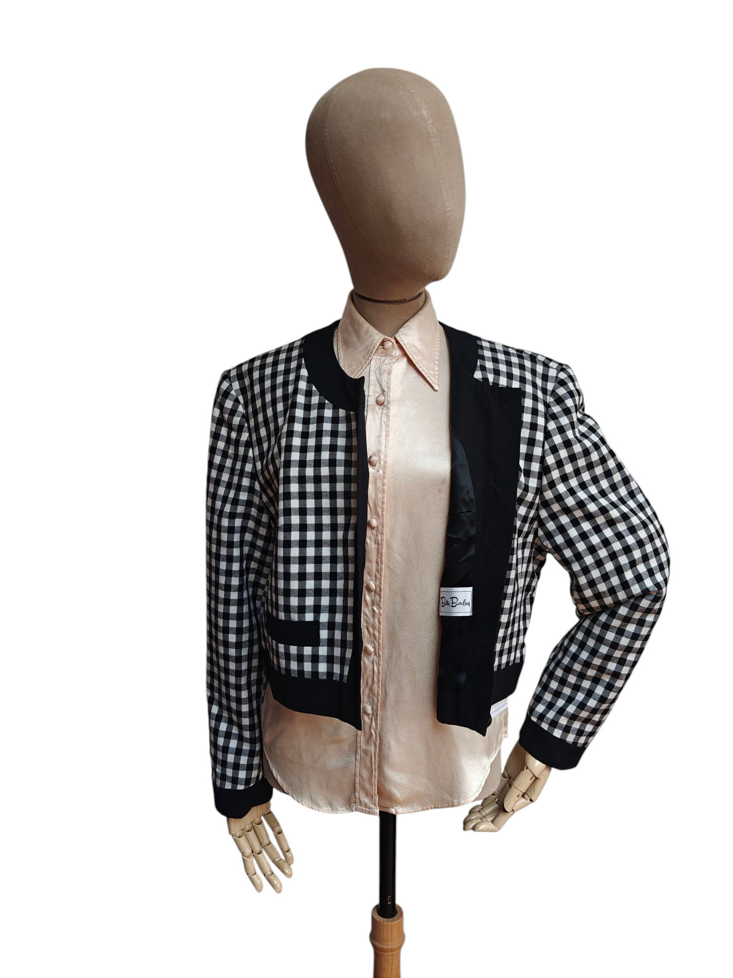 50's style vintage button up jacket