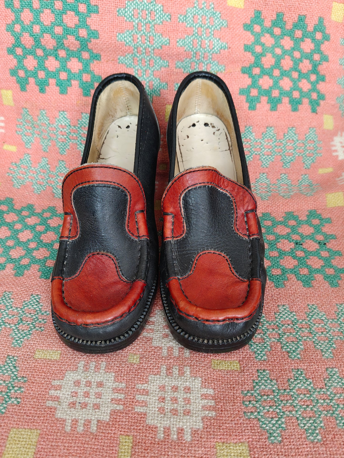 60's mod shoes size 4