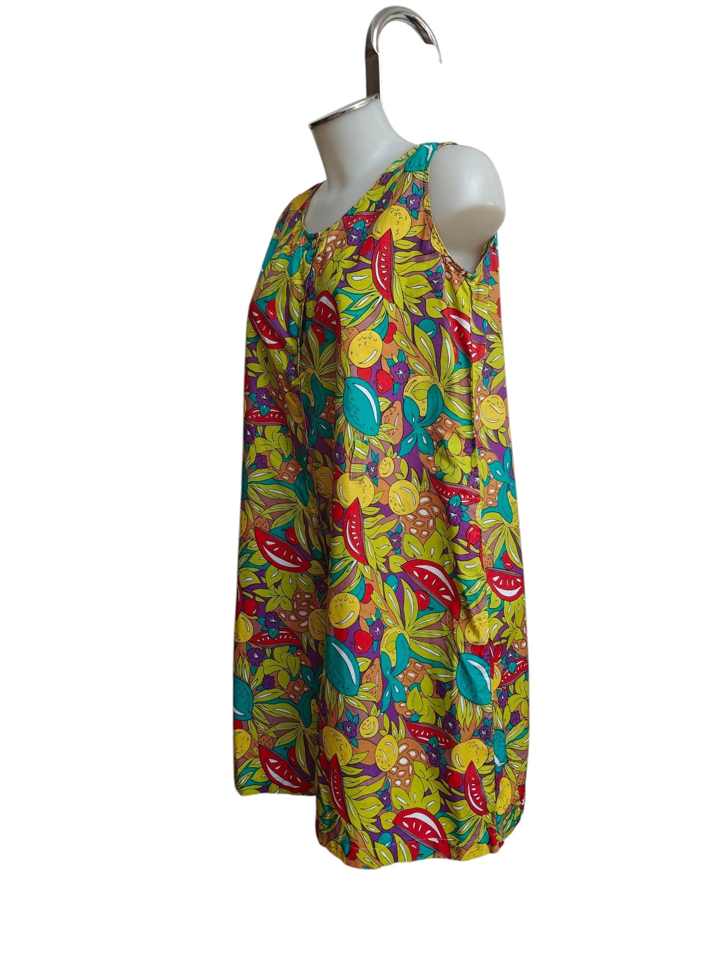80's plus size colourful jumpsuit