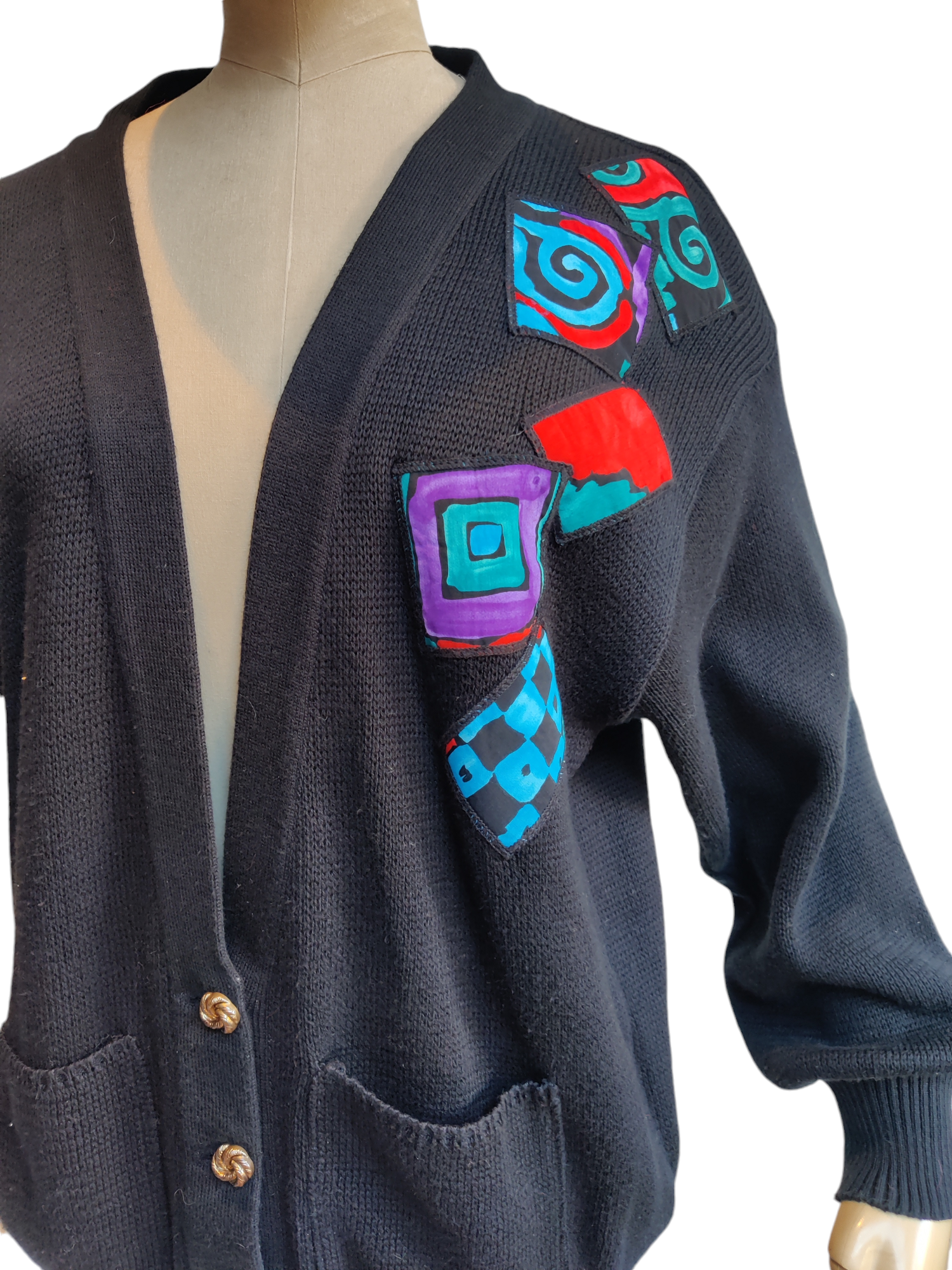 80s cardigan