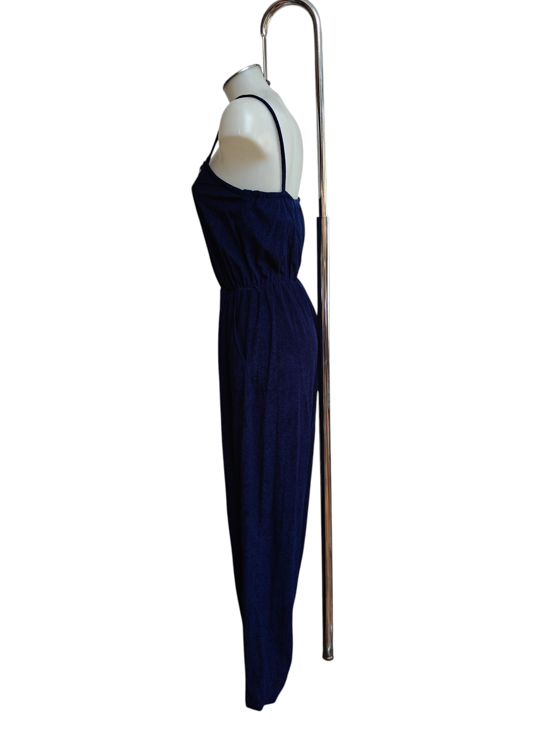 80s jumpsuit with spaghetti straps