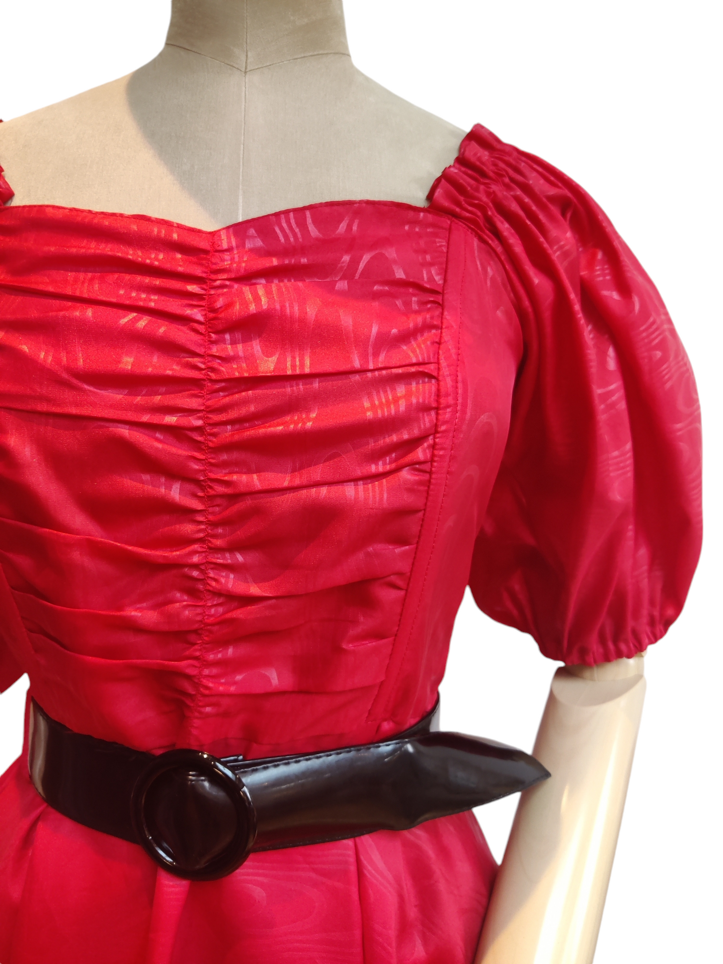 Beautiful ruched bodice