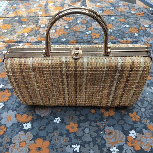 Beautiful vintage rattan bag