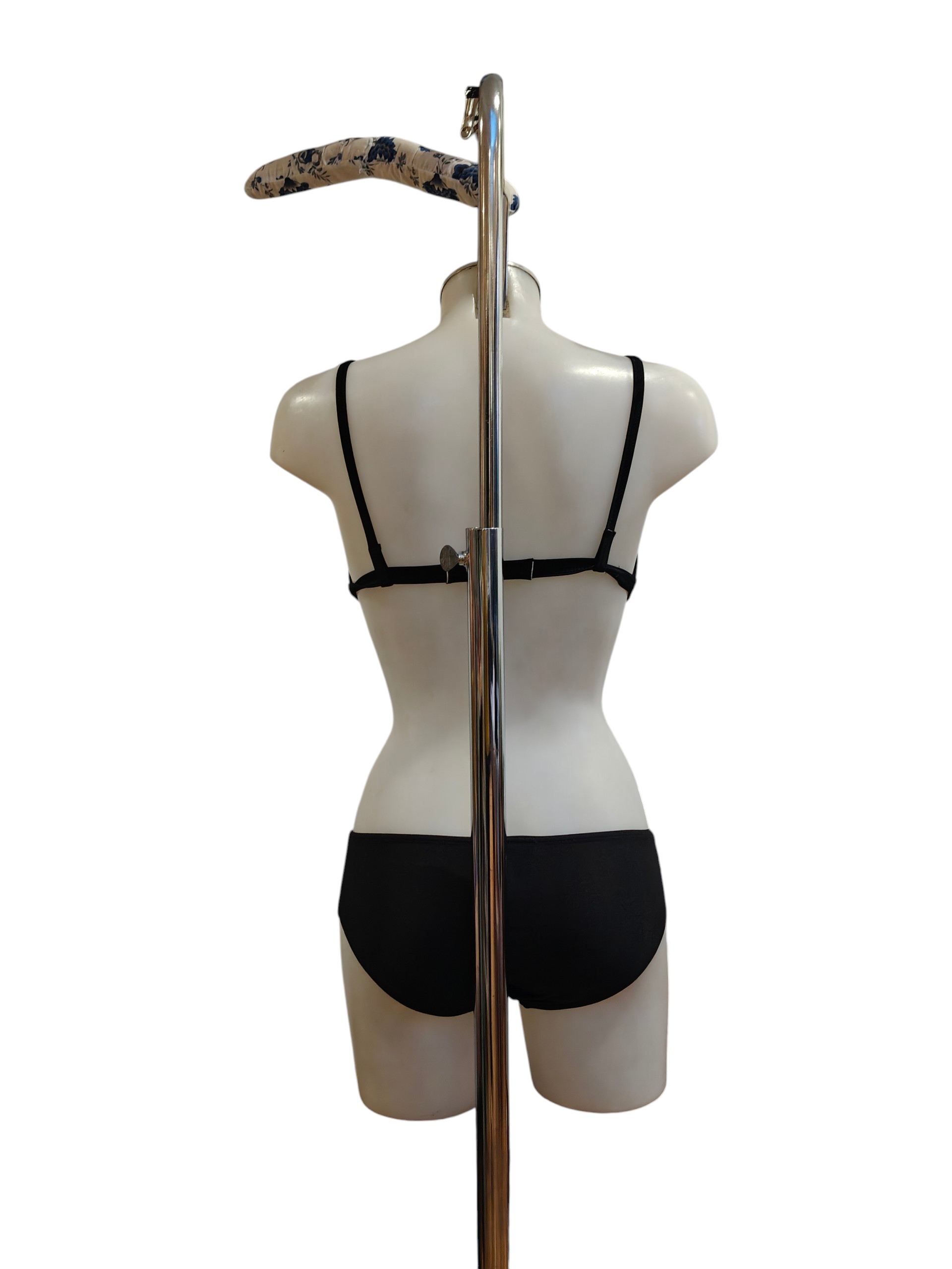 Black 70s hipster bikini