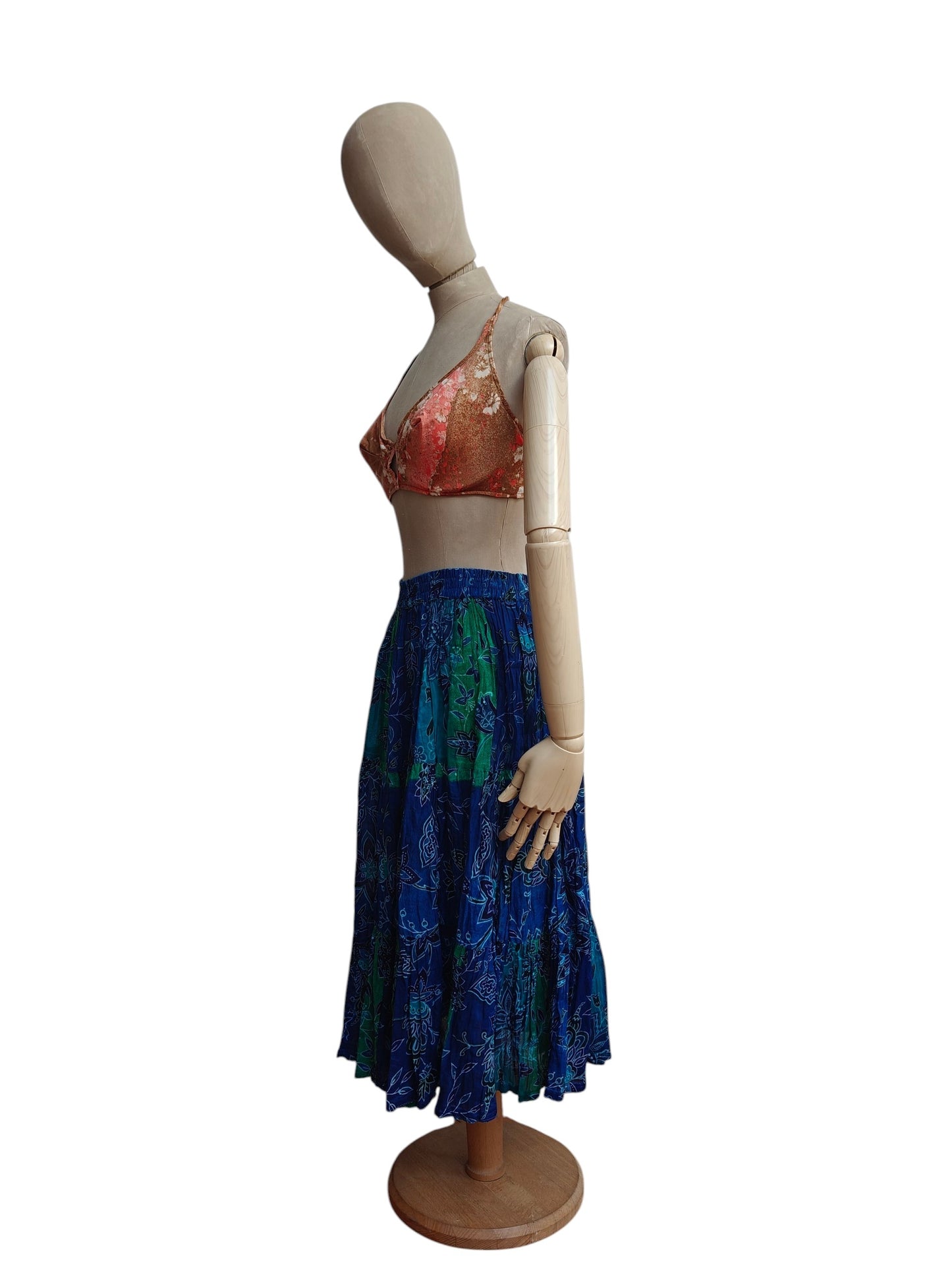 Boho midi summer skirt by Phool