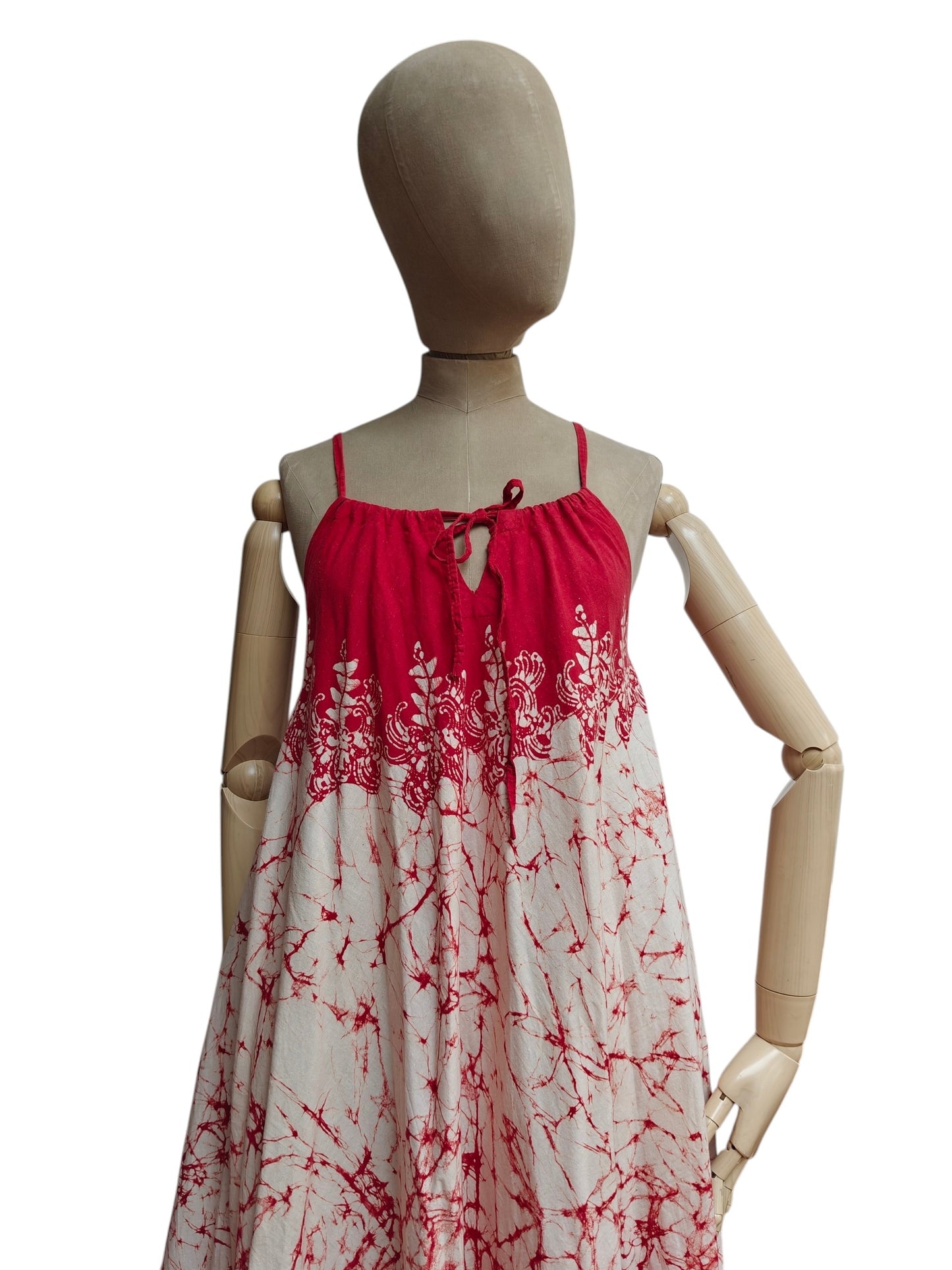 Boho vintage sleevesless day dress