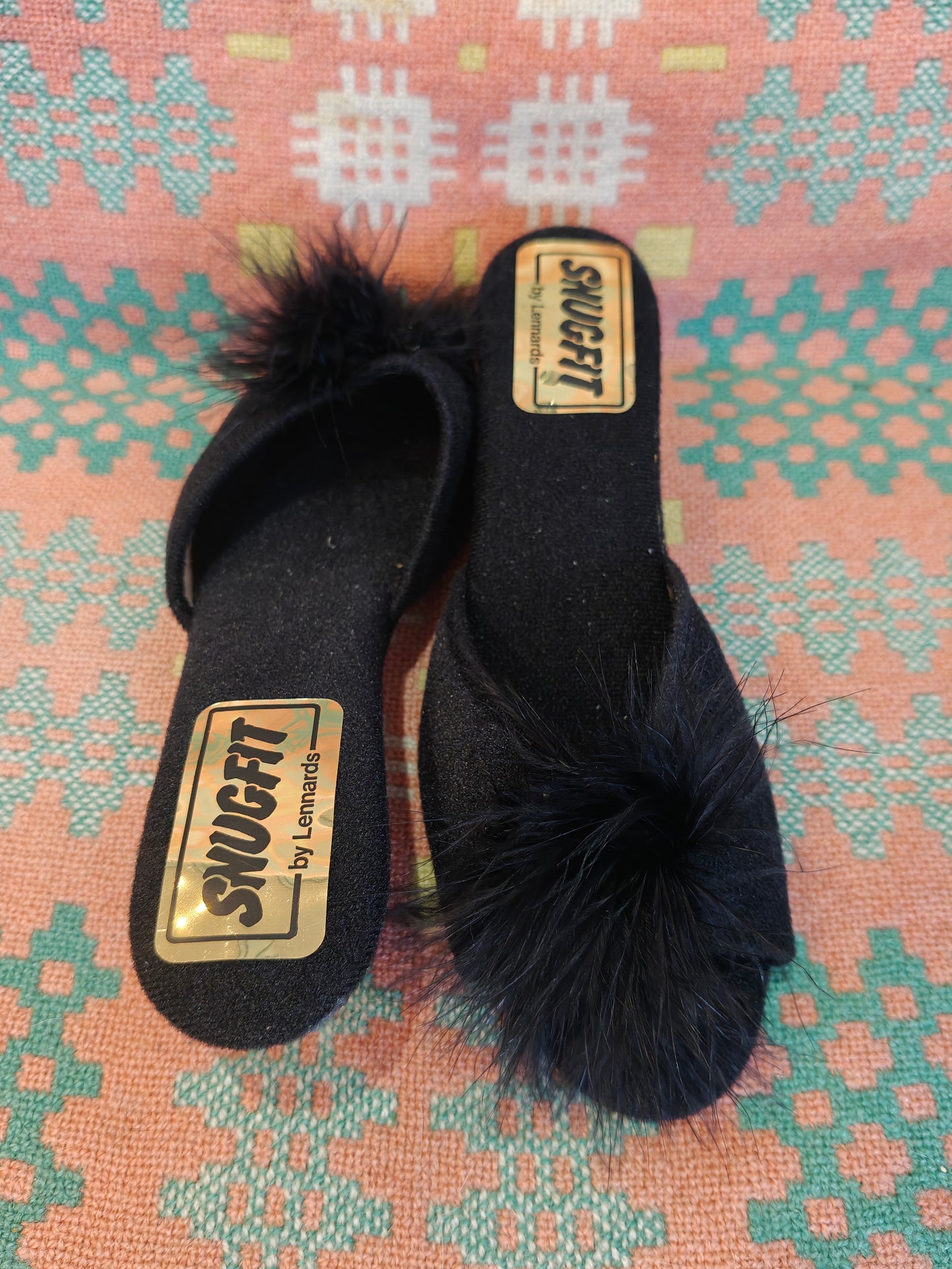 Deadstock vintage shoes in black