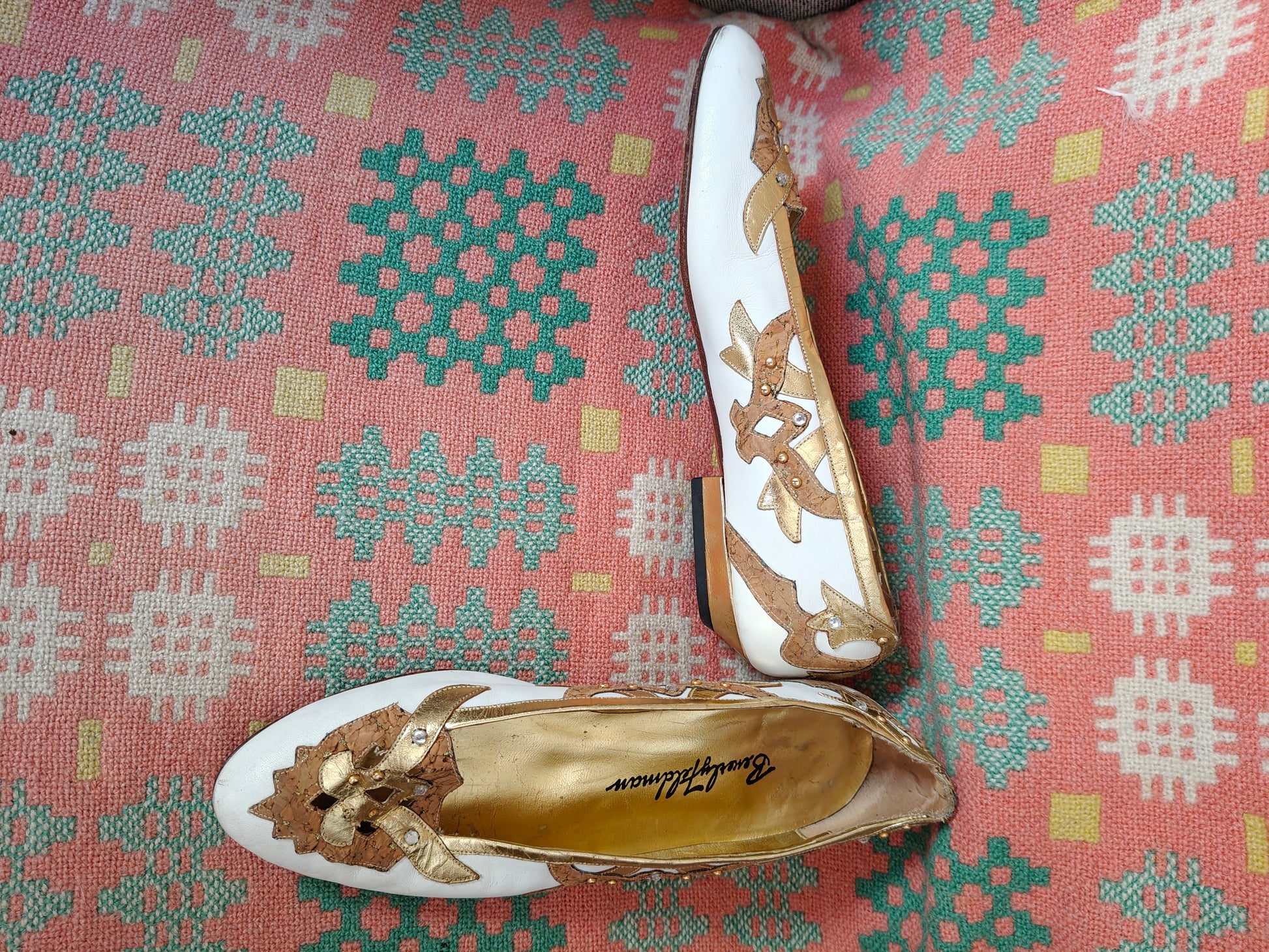 Embellished Beverley Feldman shoes size 5