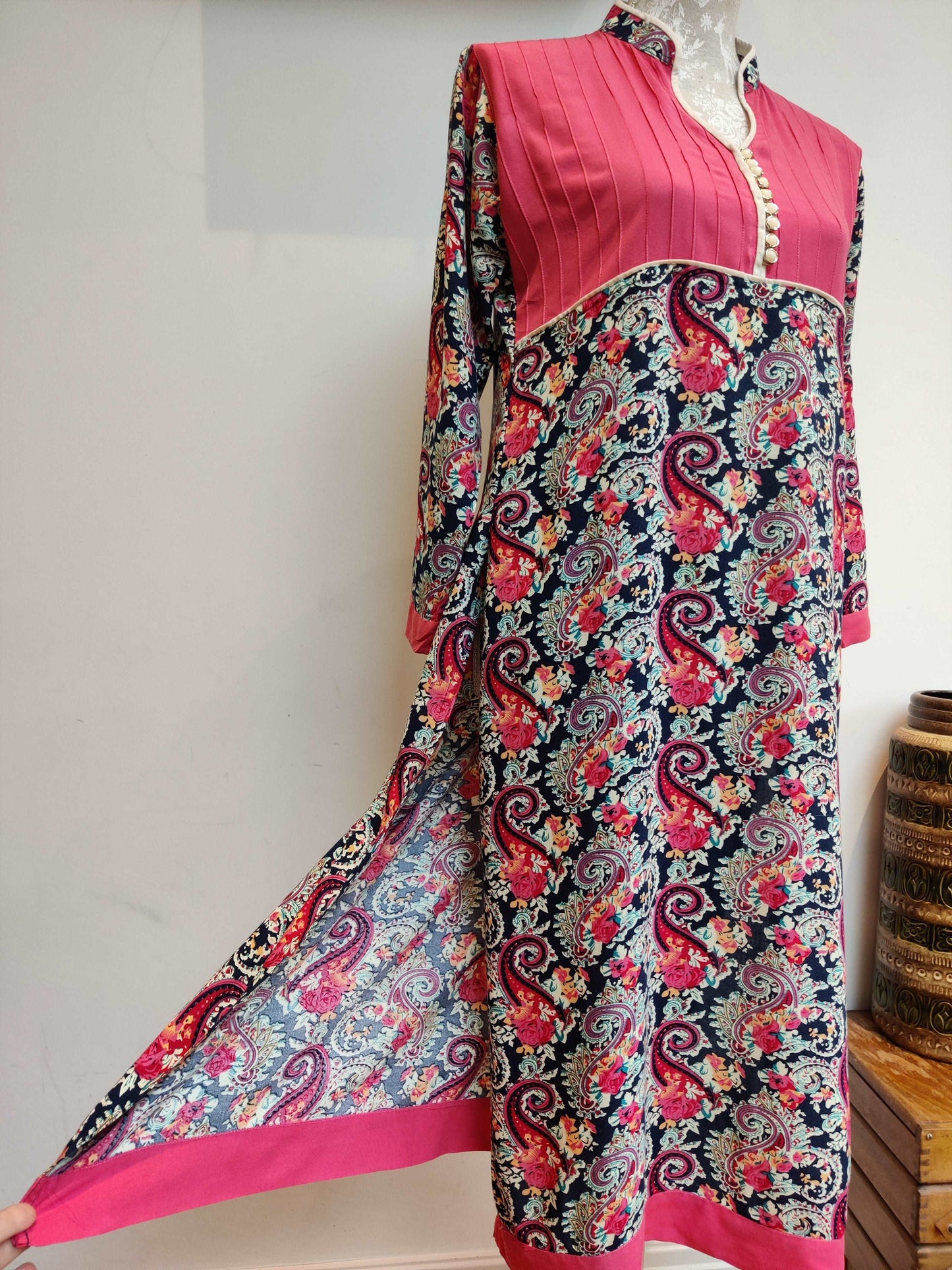 Paisley vintage summer dress